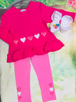 Funtasia Too Hearts Baby Doll Top/Leggings-73500 (S'25)