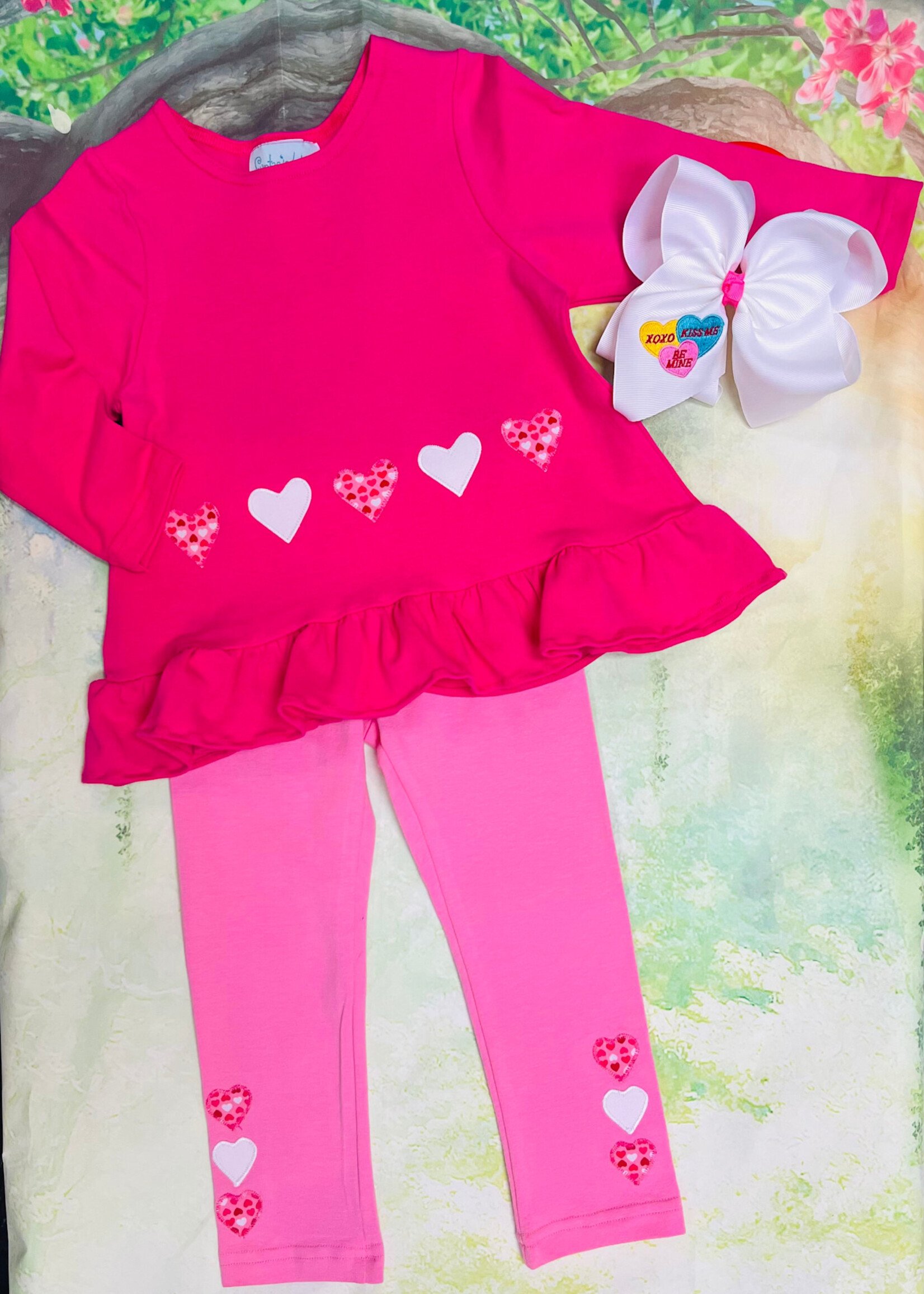Funtasia Too Hearts Baby Doll Top/Leggings-73500 (S'25)
