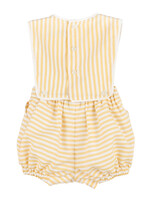 Sophie & Lucas Yellow Coastal Classic Boy Overall-3811 (S'25)