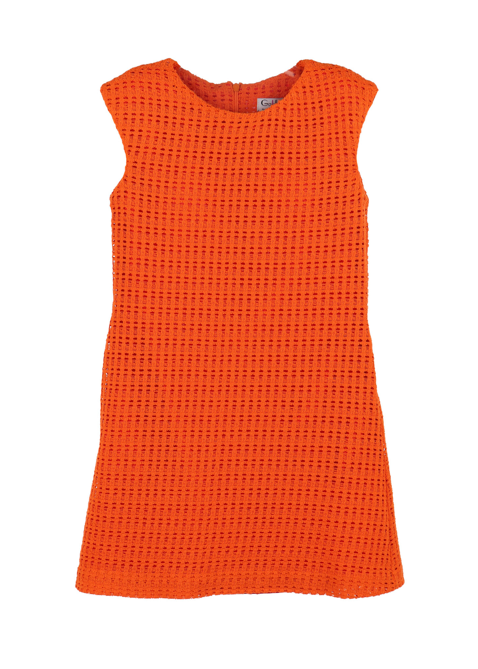 Gabby Girl Nataly Orange Knit Shift Skirt- 2215 (S'25)