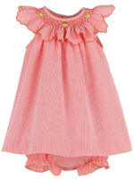 Orange Tutti Frutti Smocked Bishop-8735 (S'25)