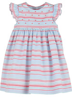 Blue Stripe Dotted Dress- 8770 (S'25)