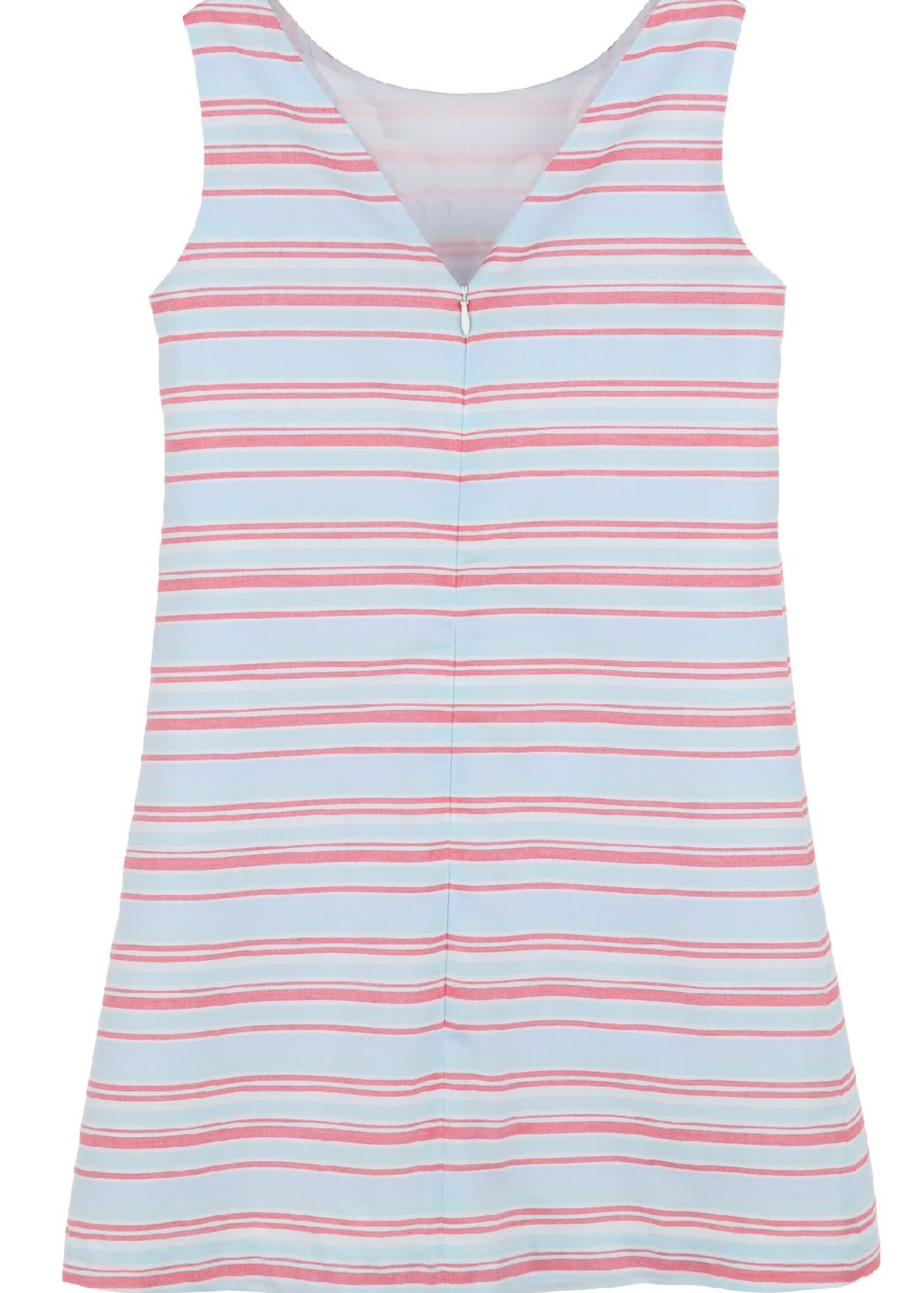 Blue Stripe Dotted Dress- 8770 (S'25)