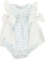 Sophie & Lucas Azure Blooms Print Bubble-SL3800 (S'25)
