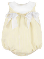 Sophie & Lucas Sugarbaker Yellow Bubble w/Bonnet (S'25)