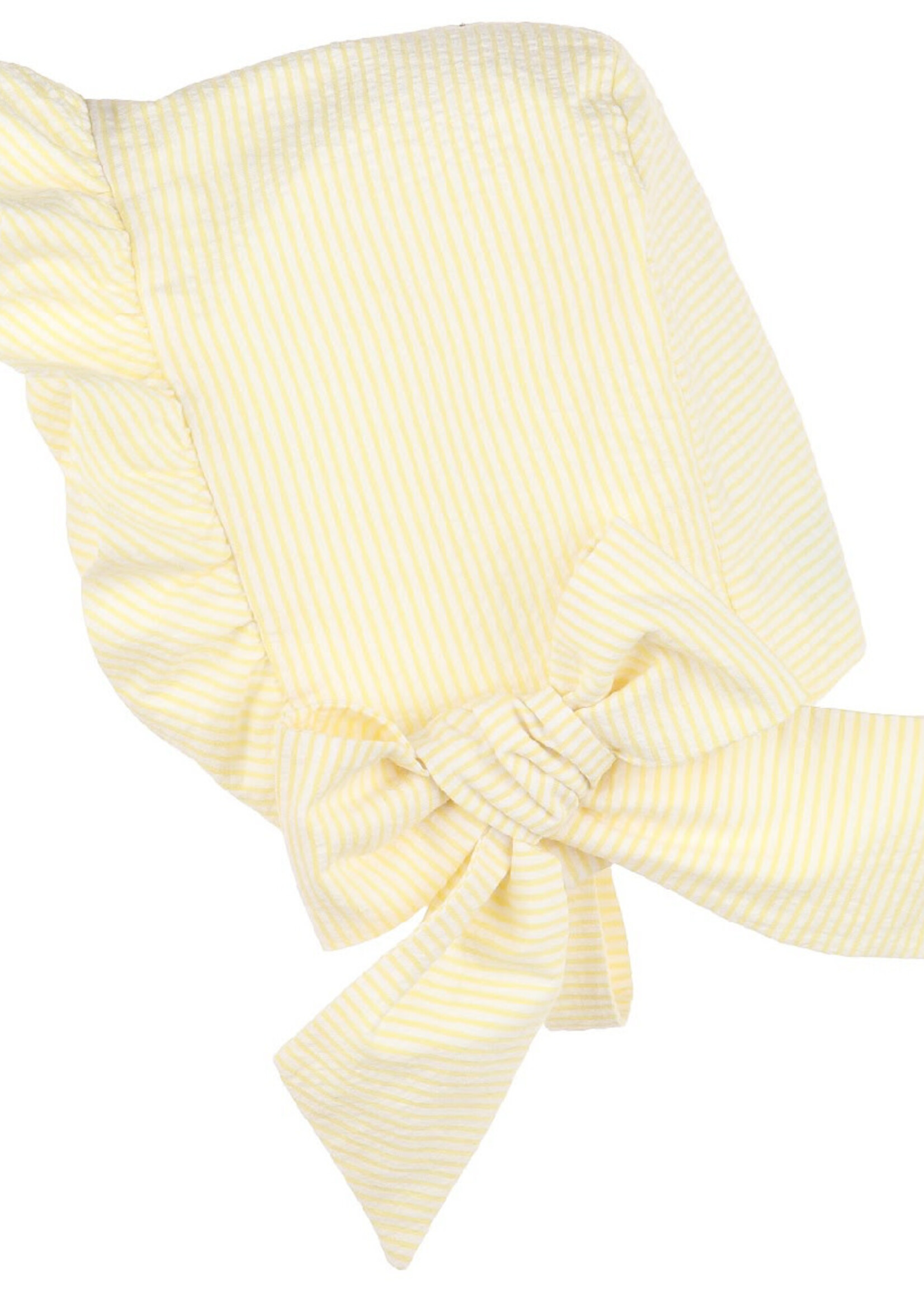 Sophie & Lucas Sugarbaker Yellow Bubble w/Bonnet (S'25)