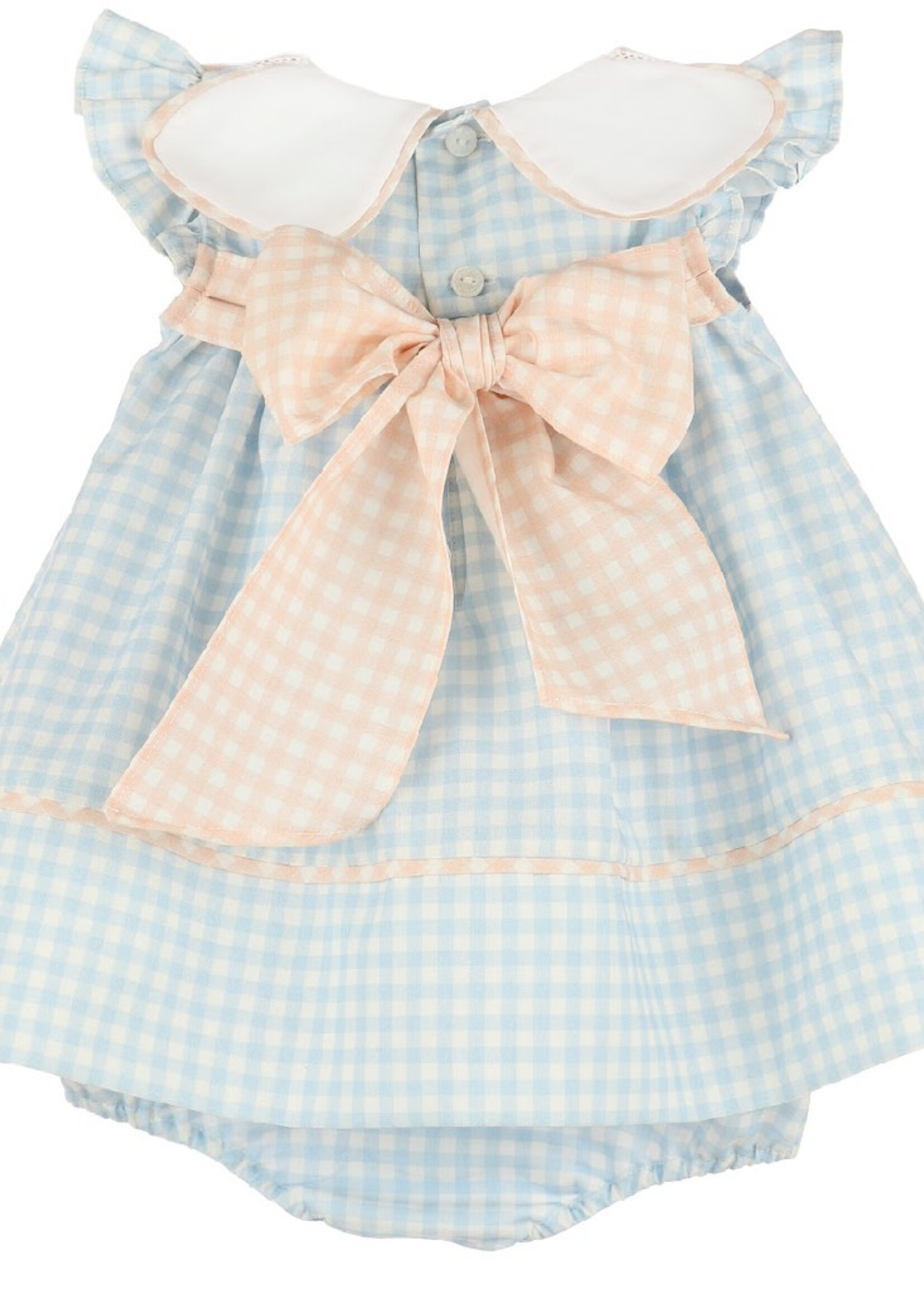Sophie & Lucas Blue Classic Petal Float Dress-SL3845 (S'25)