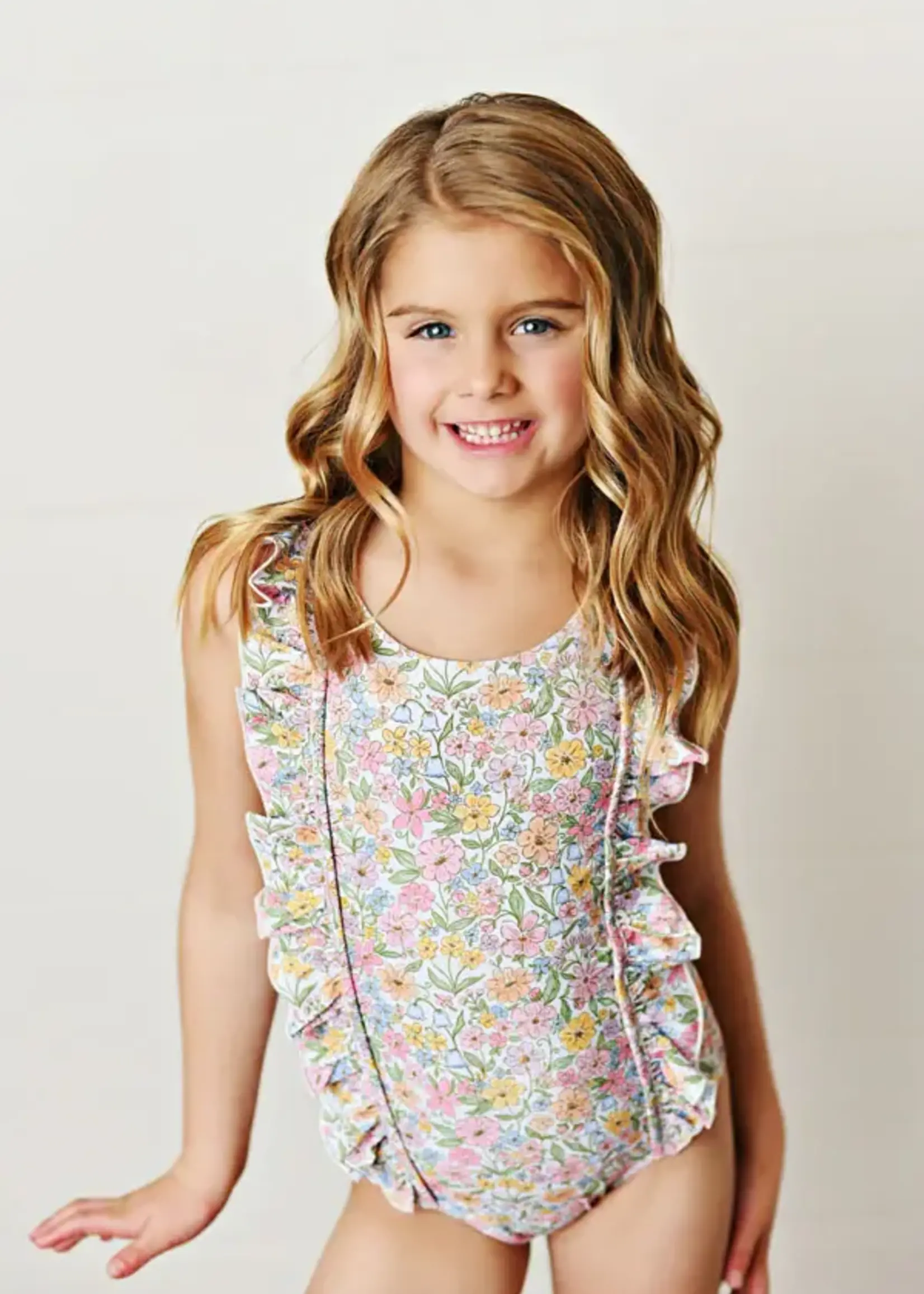 Swoon Baby Clothing UPF 50 Girls 1PC Swimsuit-SBS25--