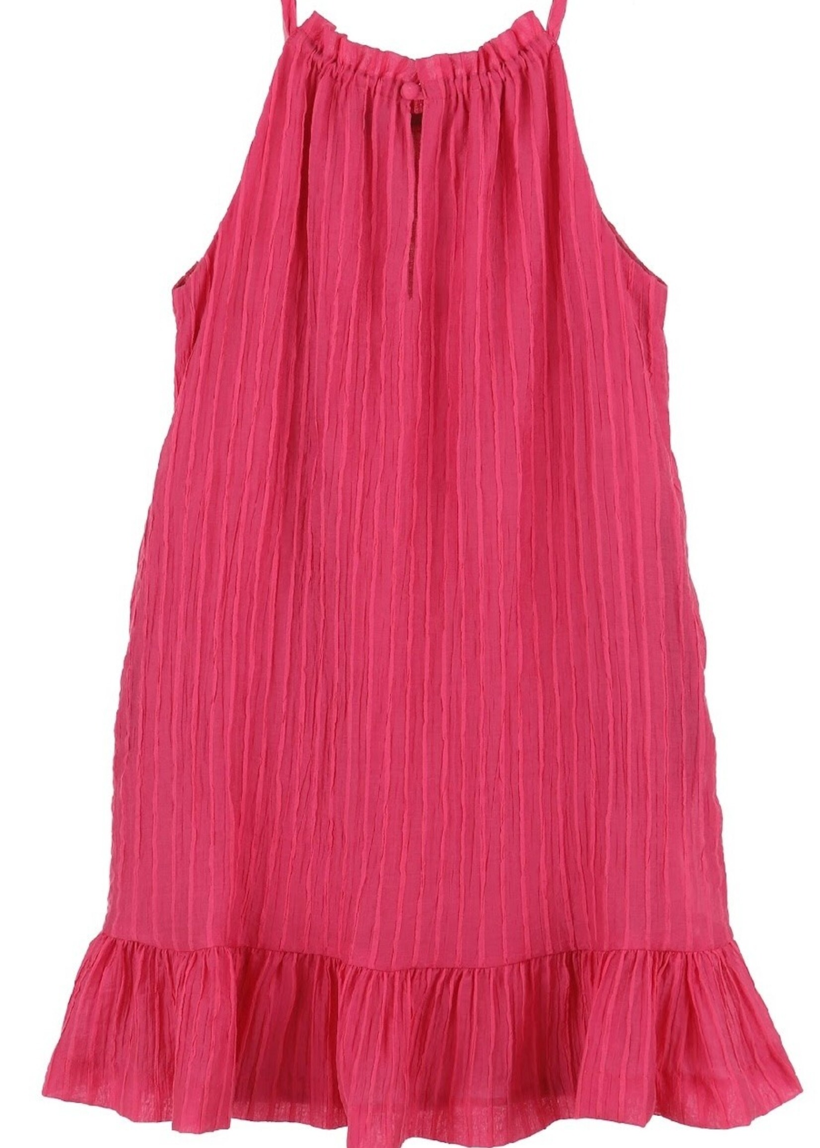 Gabby Girl Kayle Pink Halter Dress-2218