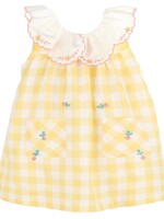 Sophie & Lucas SL3814-Yellow Citrus Blooms Dress