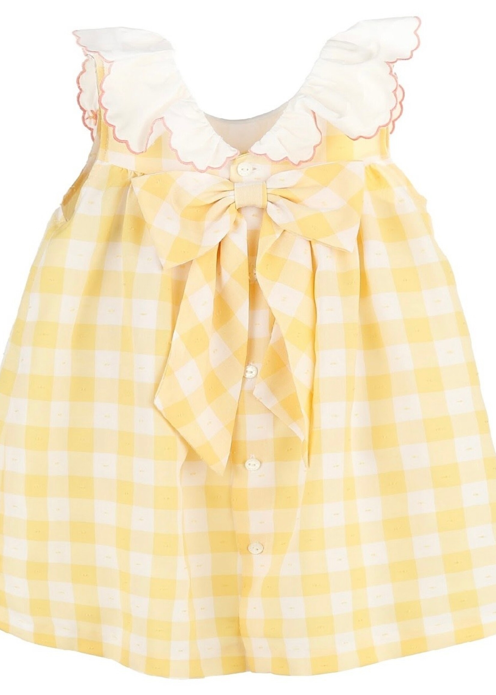 Sophie & Lucas SL3814-Yellow Citrus Blooms Dress