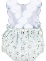 Sophie & Lucas SL3843-Classic OG Blue Floral Print Bubble