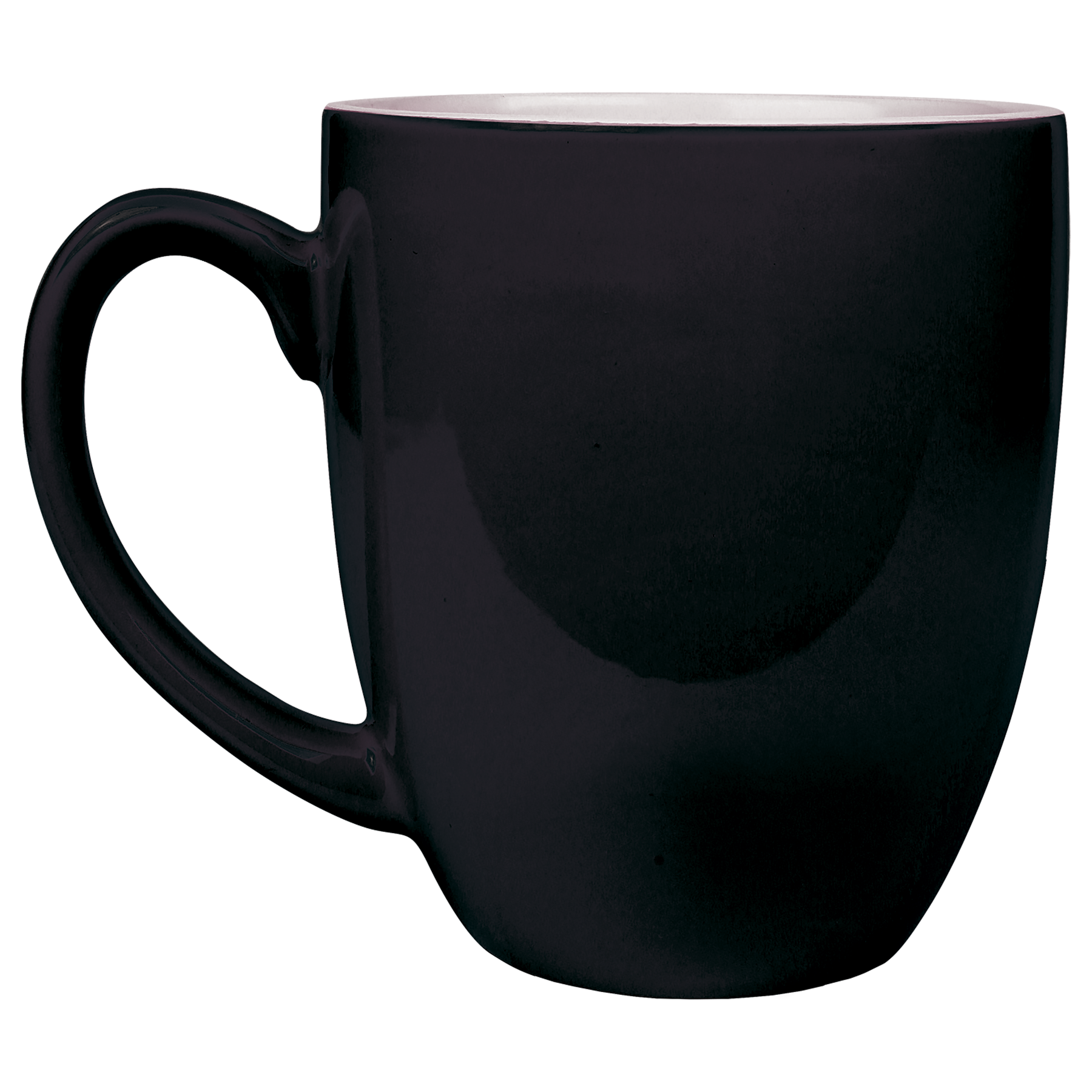 16 oz. Black Café Mug with Clover Crest – Shop 4-H