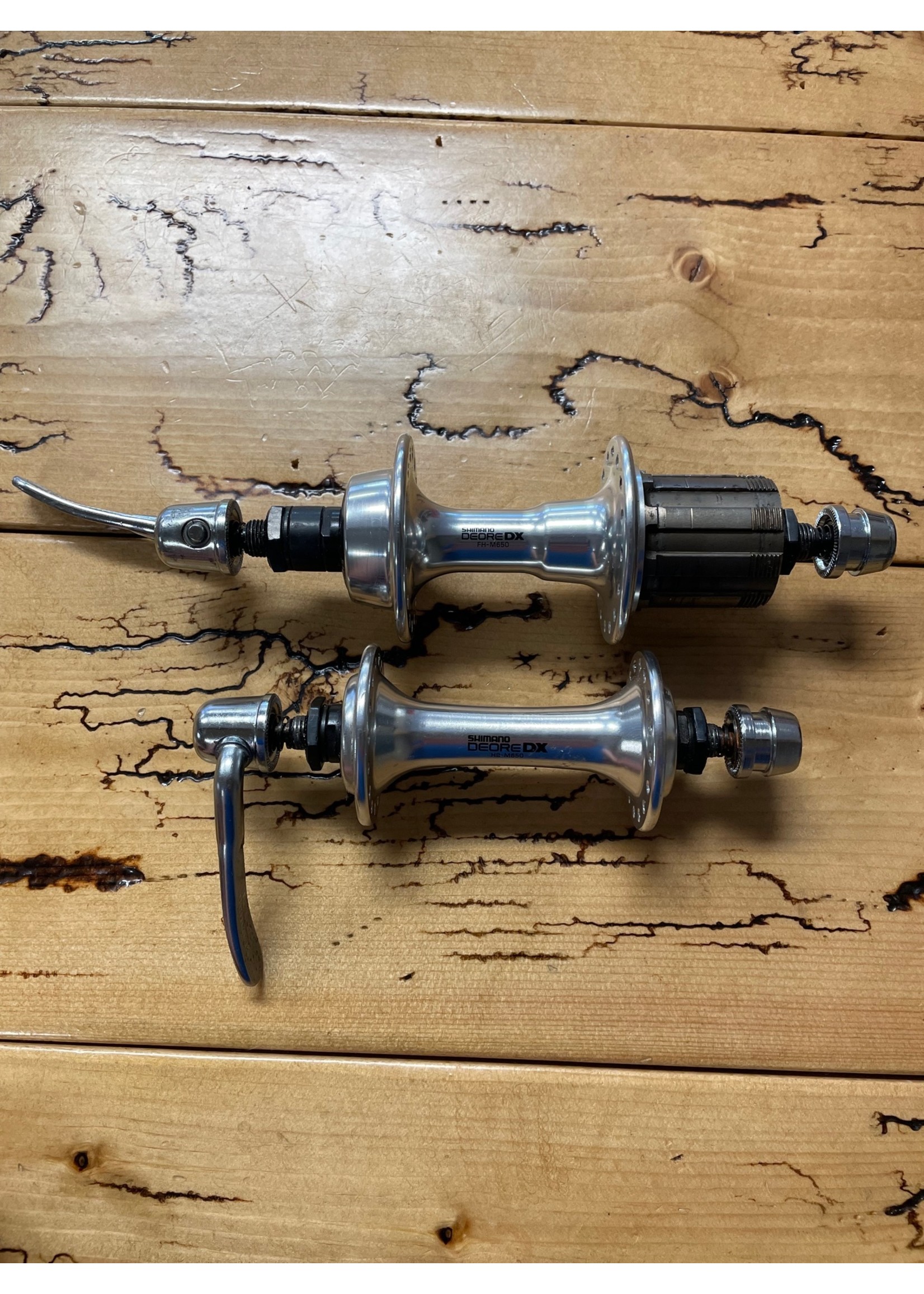 Shimano Deore DX M650 Hub Set 
