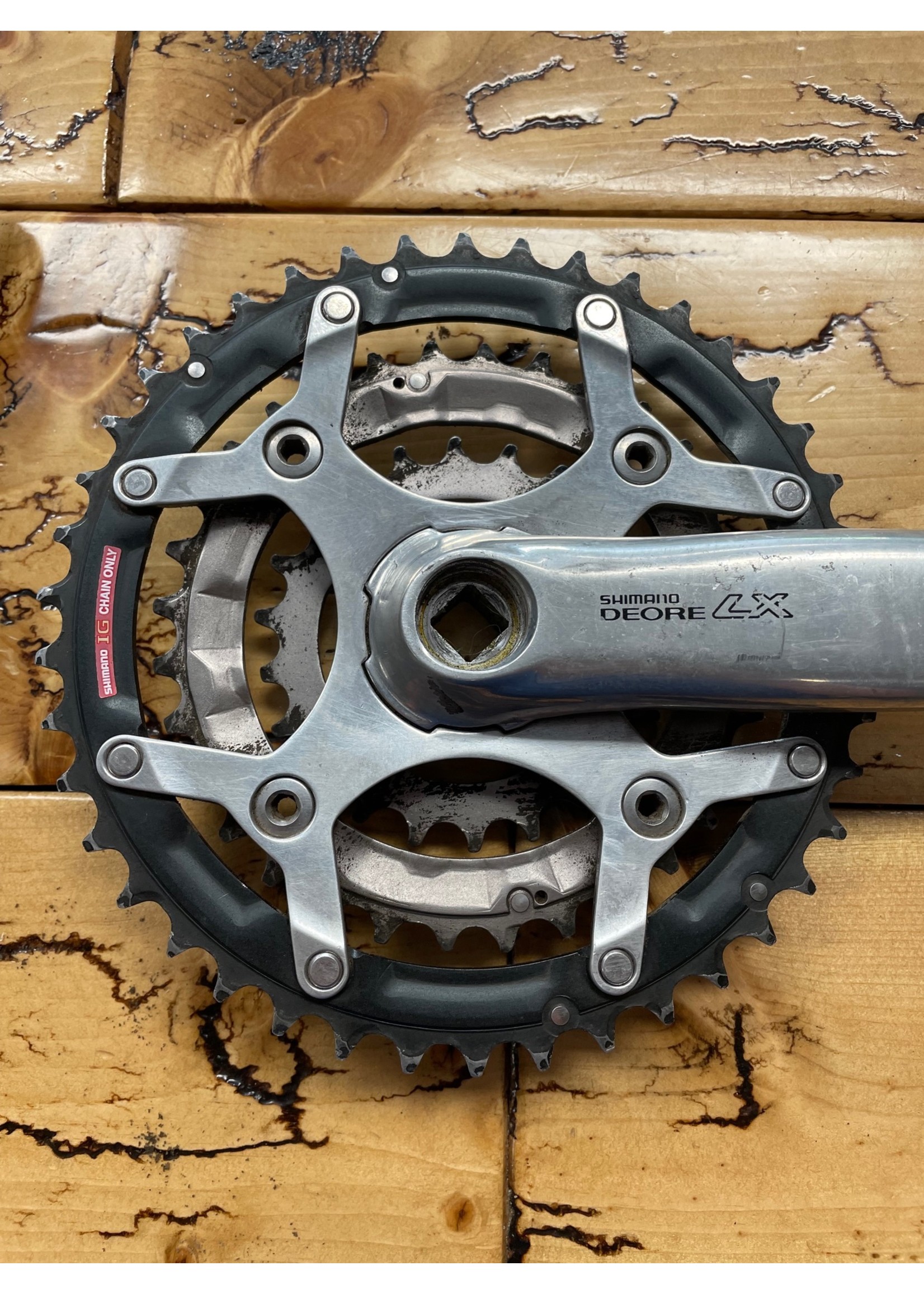 Vooravond Niet modieus atleet Shimano Deore LX FC-M569 175mm 42/32/22 Crankset - Gringineer Cycles