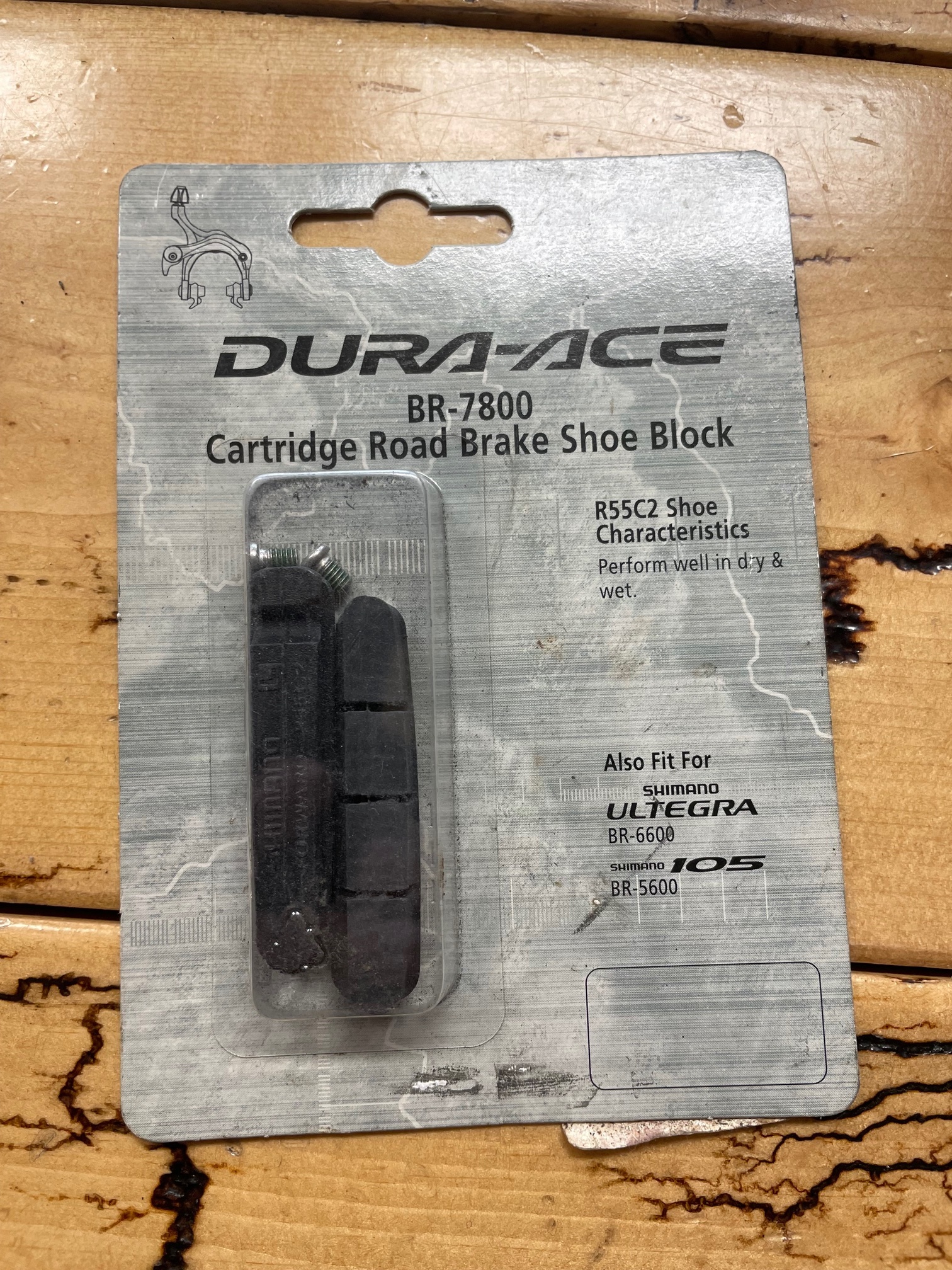 Shimano Dura Ace BR-7800 Cartridge Road Brake Shoe Block - Gringineer Cycles