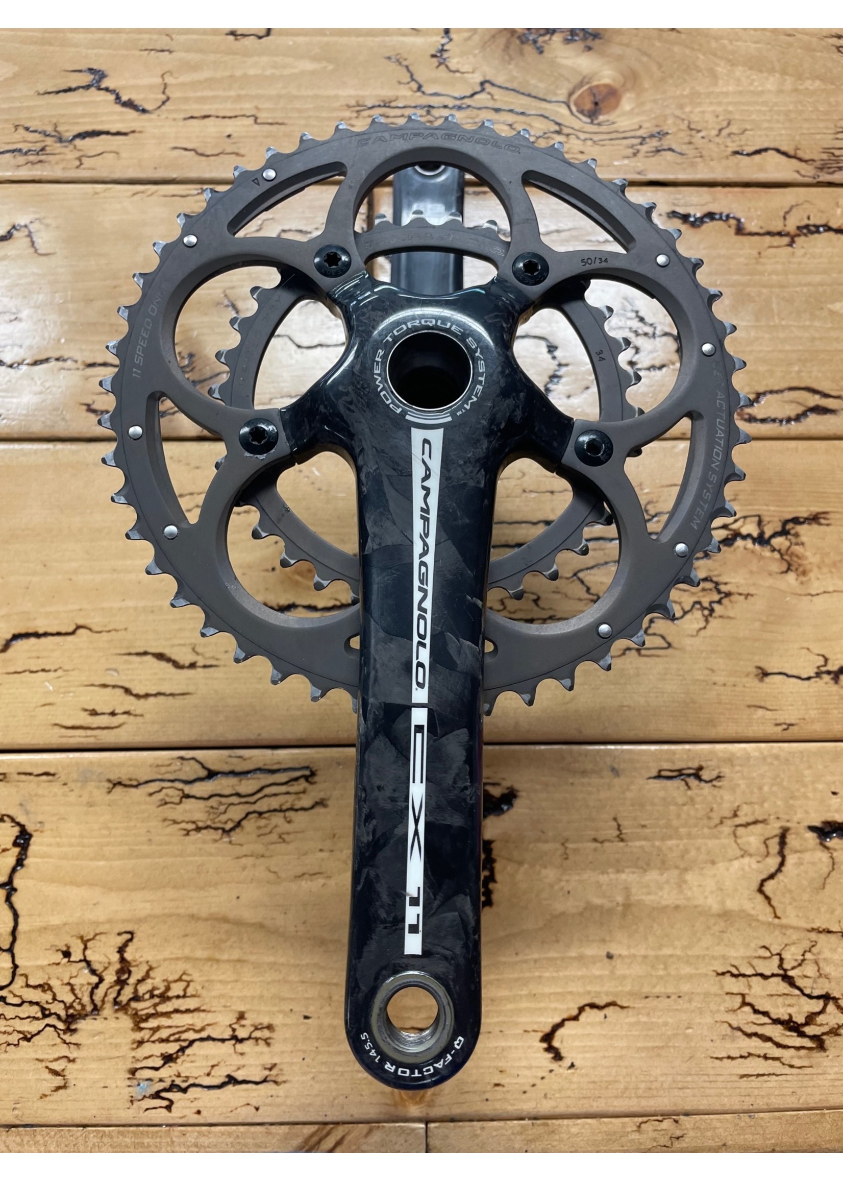 Campagnolo CX 11 50/34 175mm Crankset - Gringineer Cycles