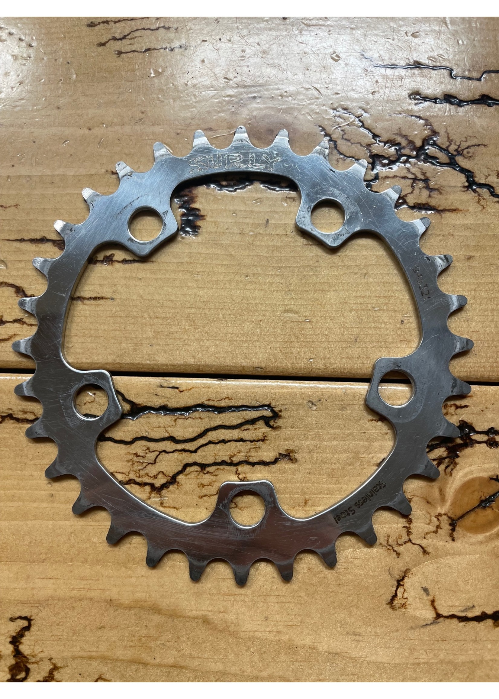 Surly Surly Stainless Steel 32 Tooth 5 Bolt 94mm BCD