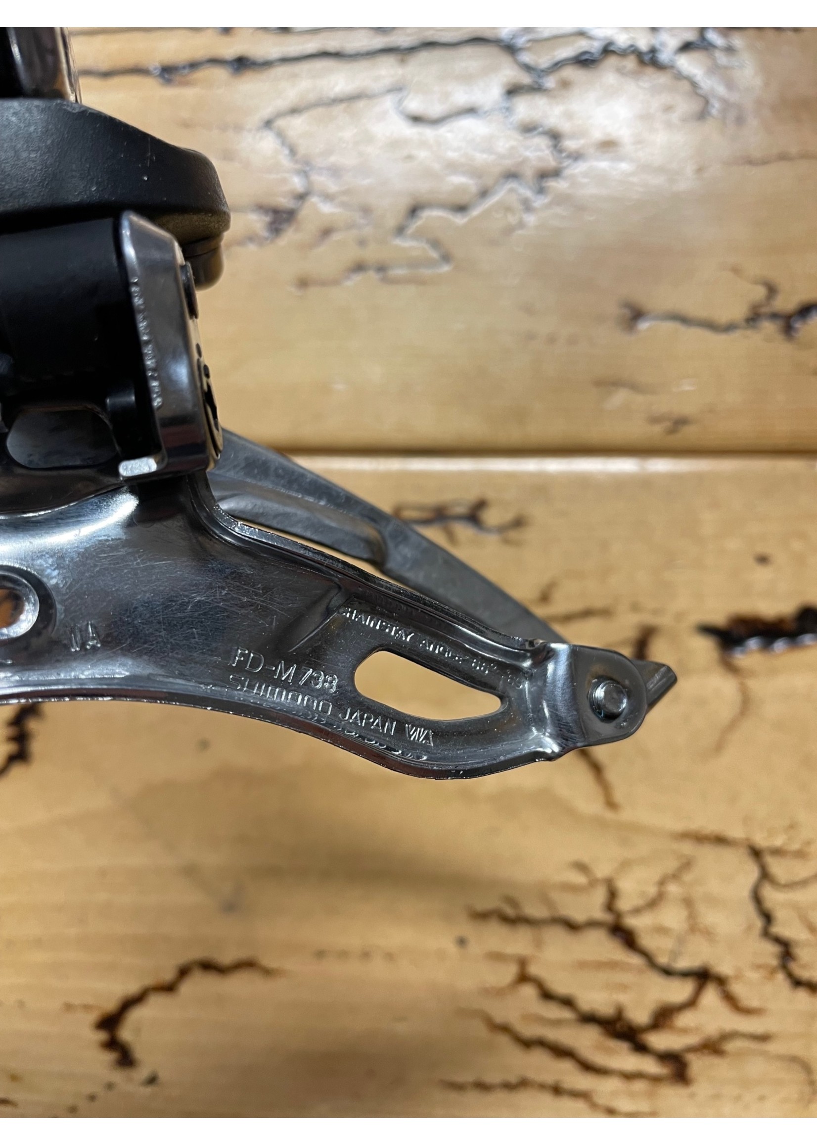 SHIMANO Shimano Deore XT FD-M738 34.9mm Top Pull Front Derailleur