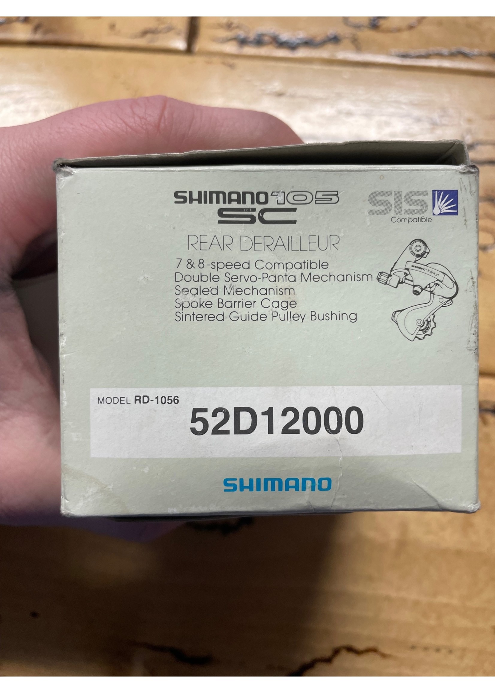 SHIMANO Shimano 105 RD-1056 7/8 Speed Short Cage Rear Derailleur NOS