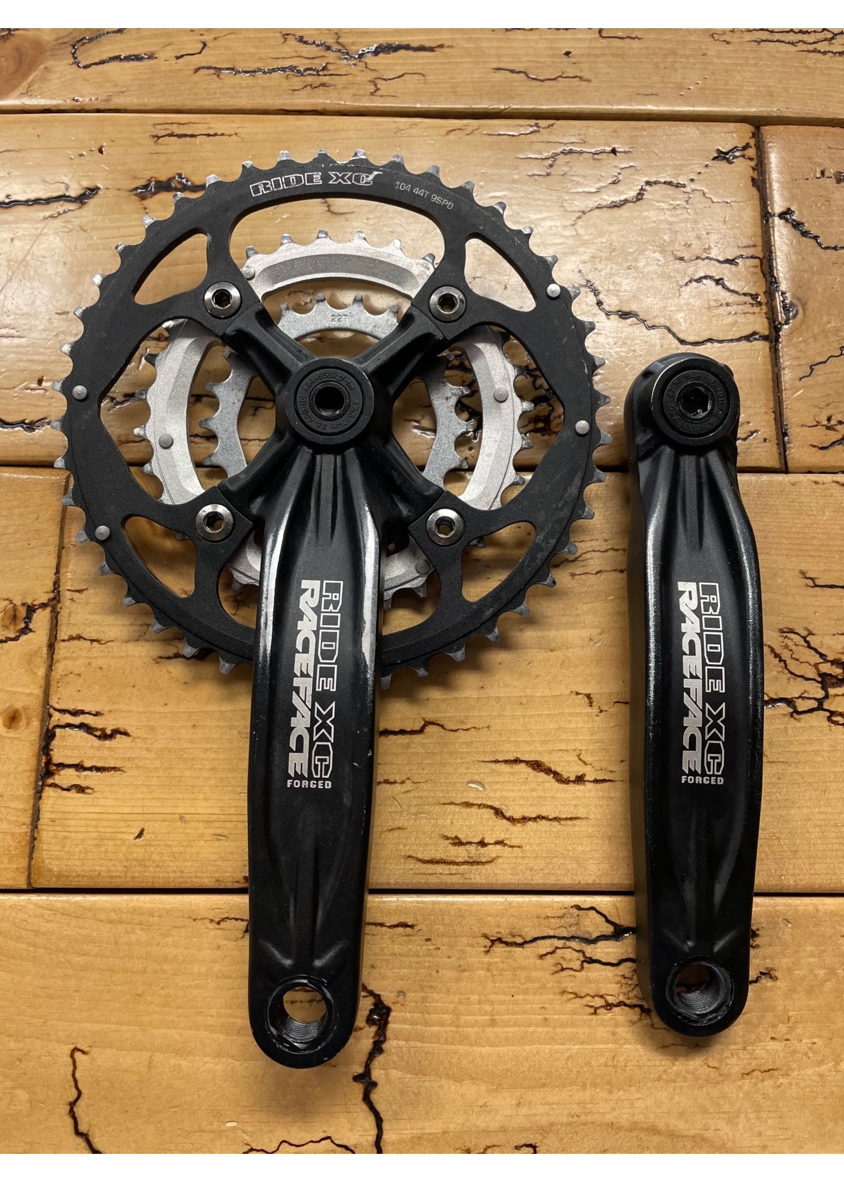 Raceface Raceface Forged Ride XC 44/32/22 175mm ISIS Crankset