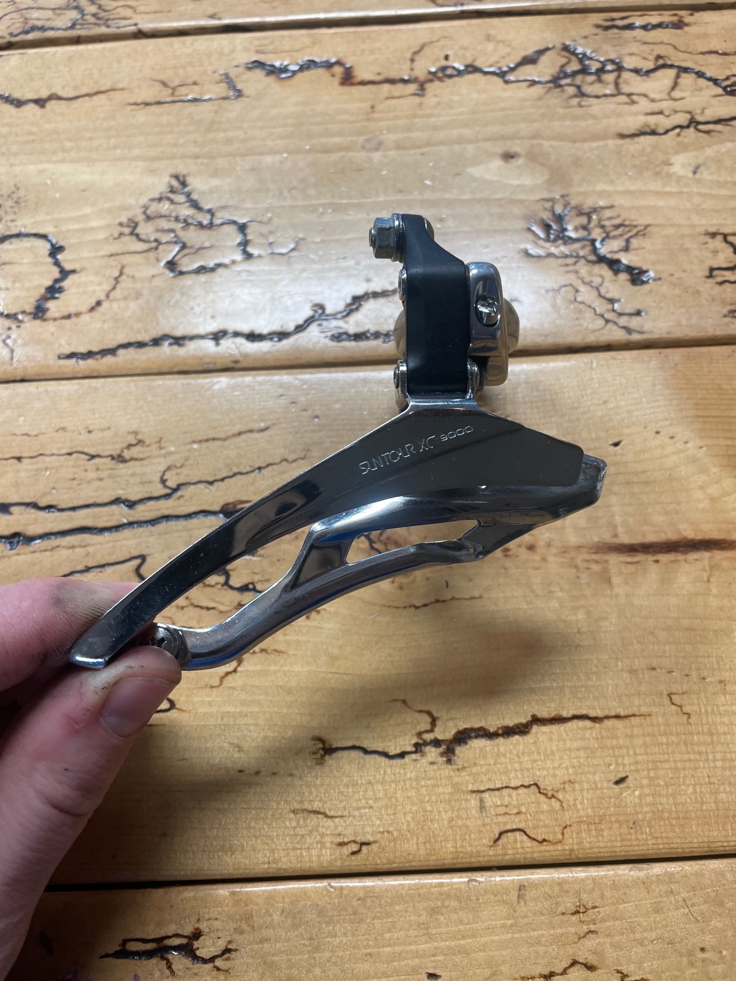 Suntour XC 9000 28.6mm Bottom Pull Front Derailleur Gringineer Cycles