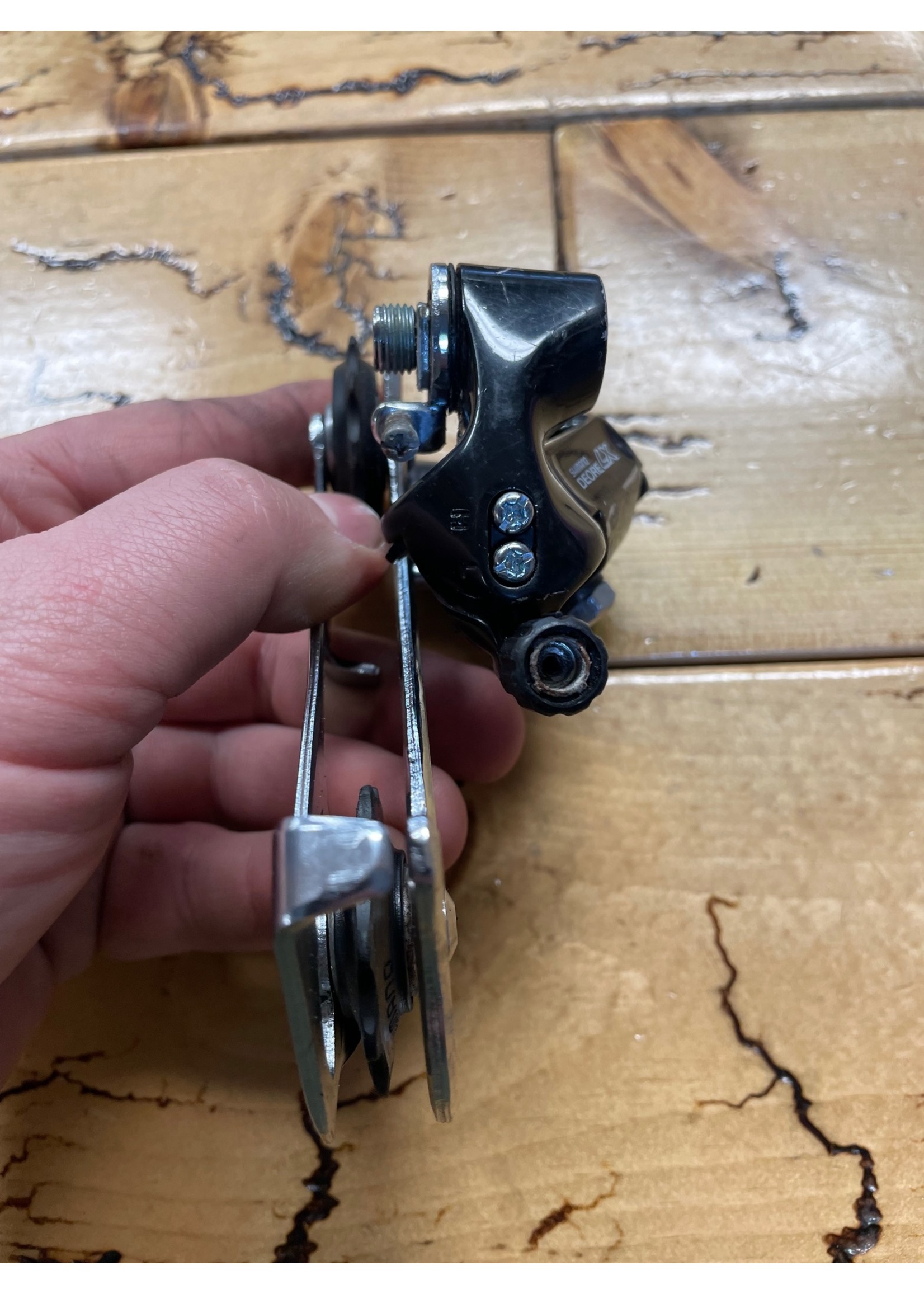 adjusting shimano deore lx rear derailleur