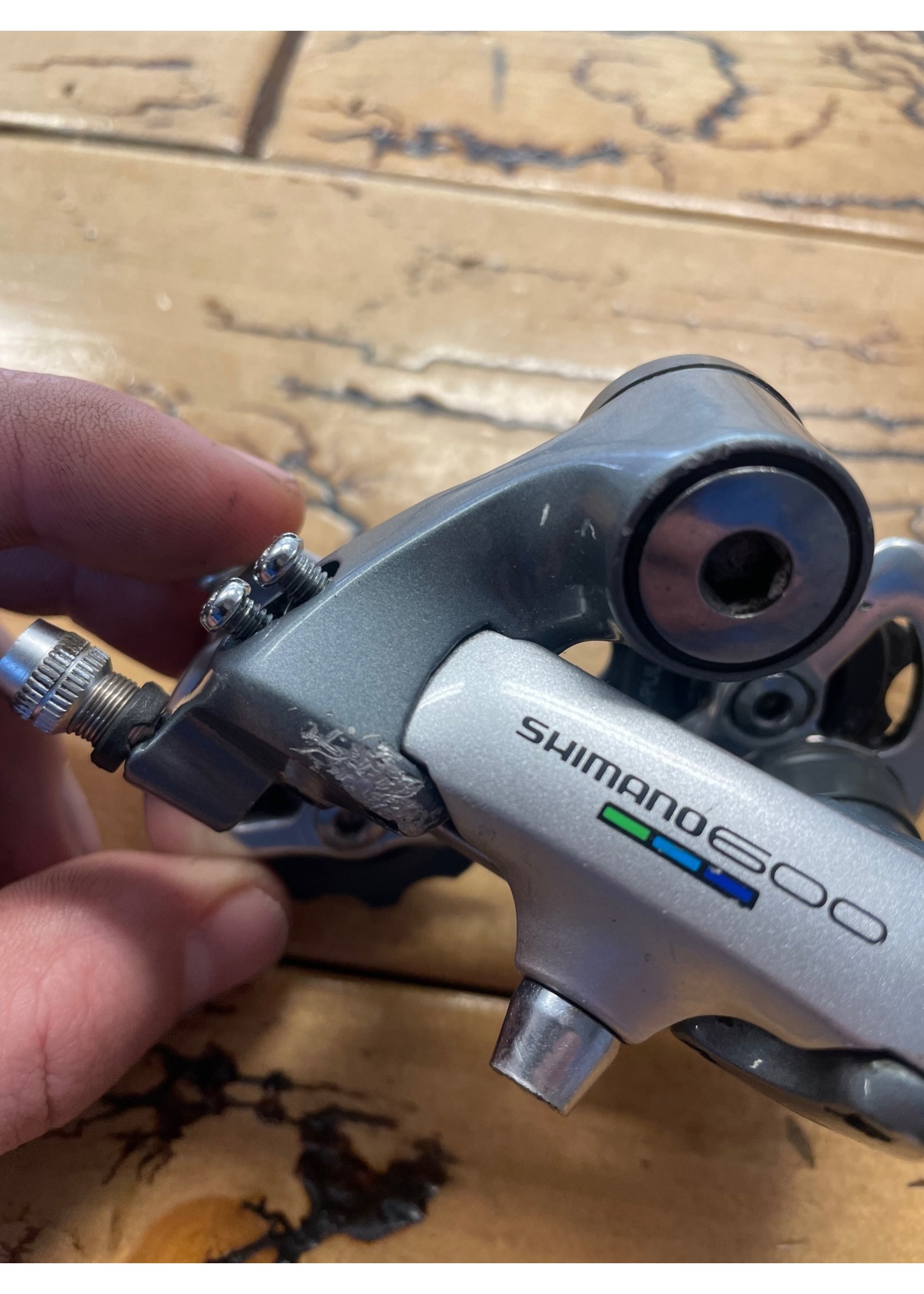 SHIMANO Shimano 600 Tri Color RD-6401 Short Cage Rear Derailleur