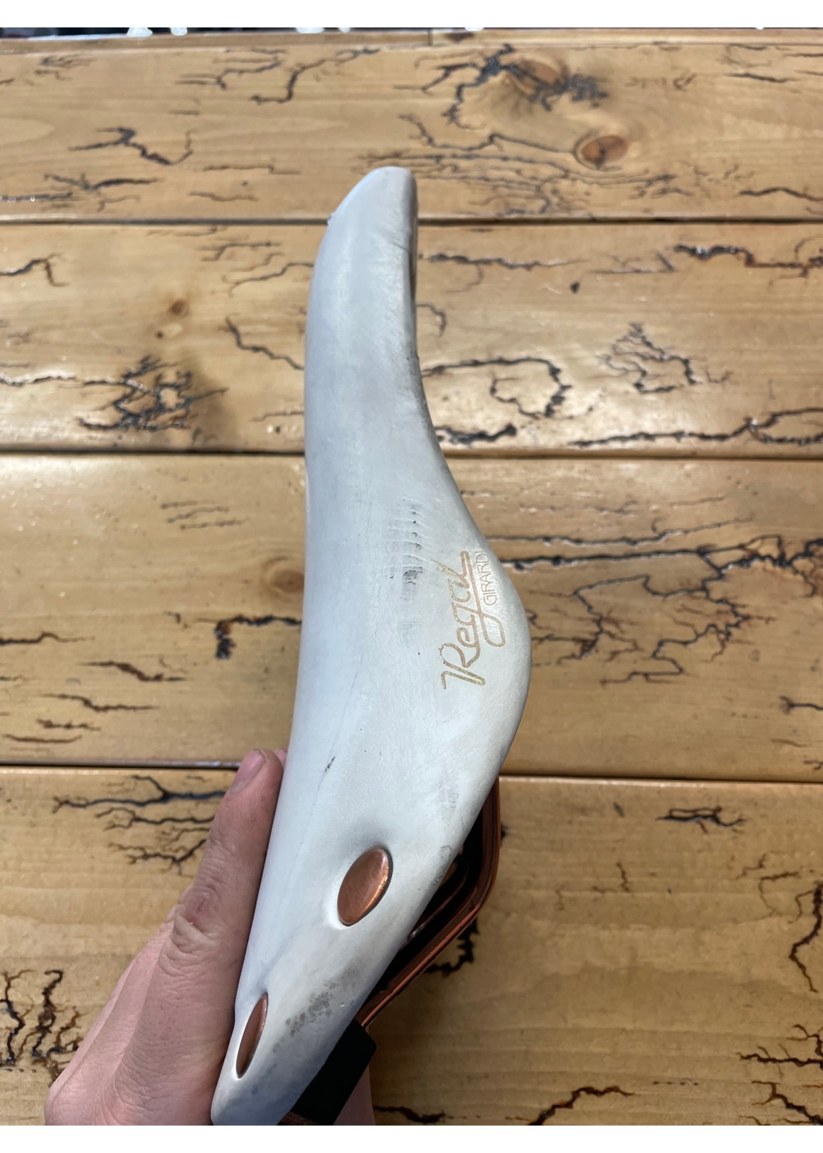 SelleSanmarco REGAL Girardi 鋳造アルミレール 本革