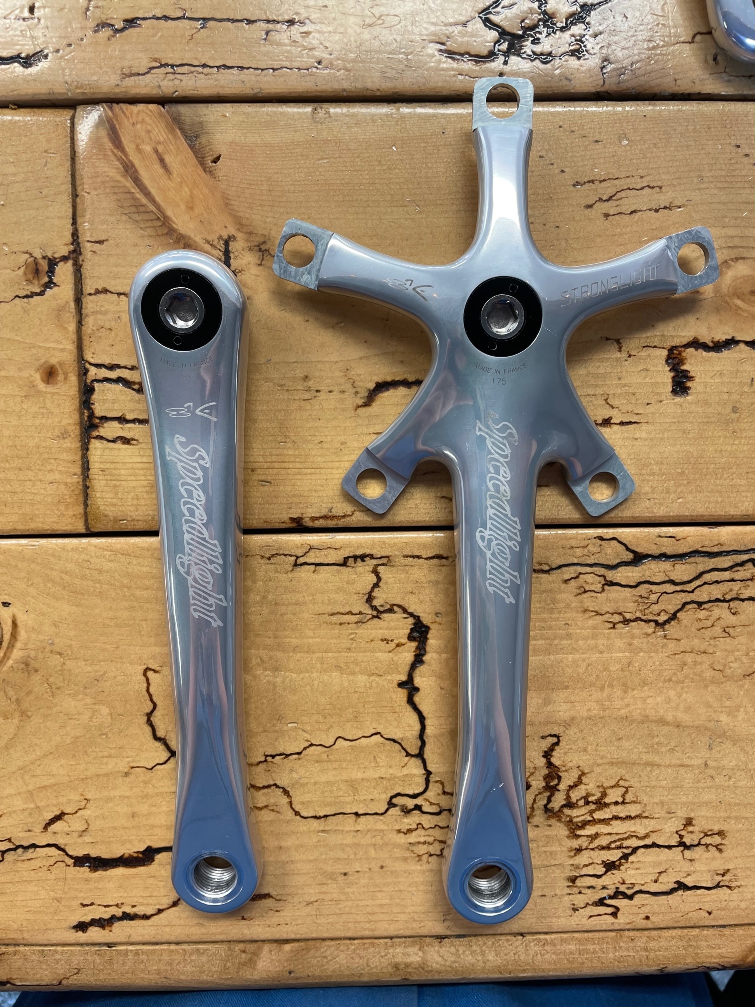 Stronglight Speedlight 175mm Crankarms - Gringineer Cycles