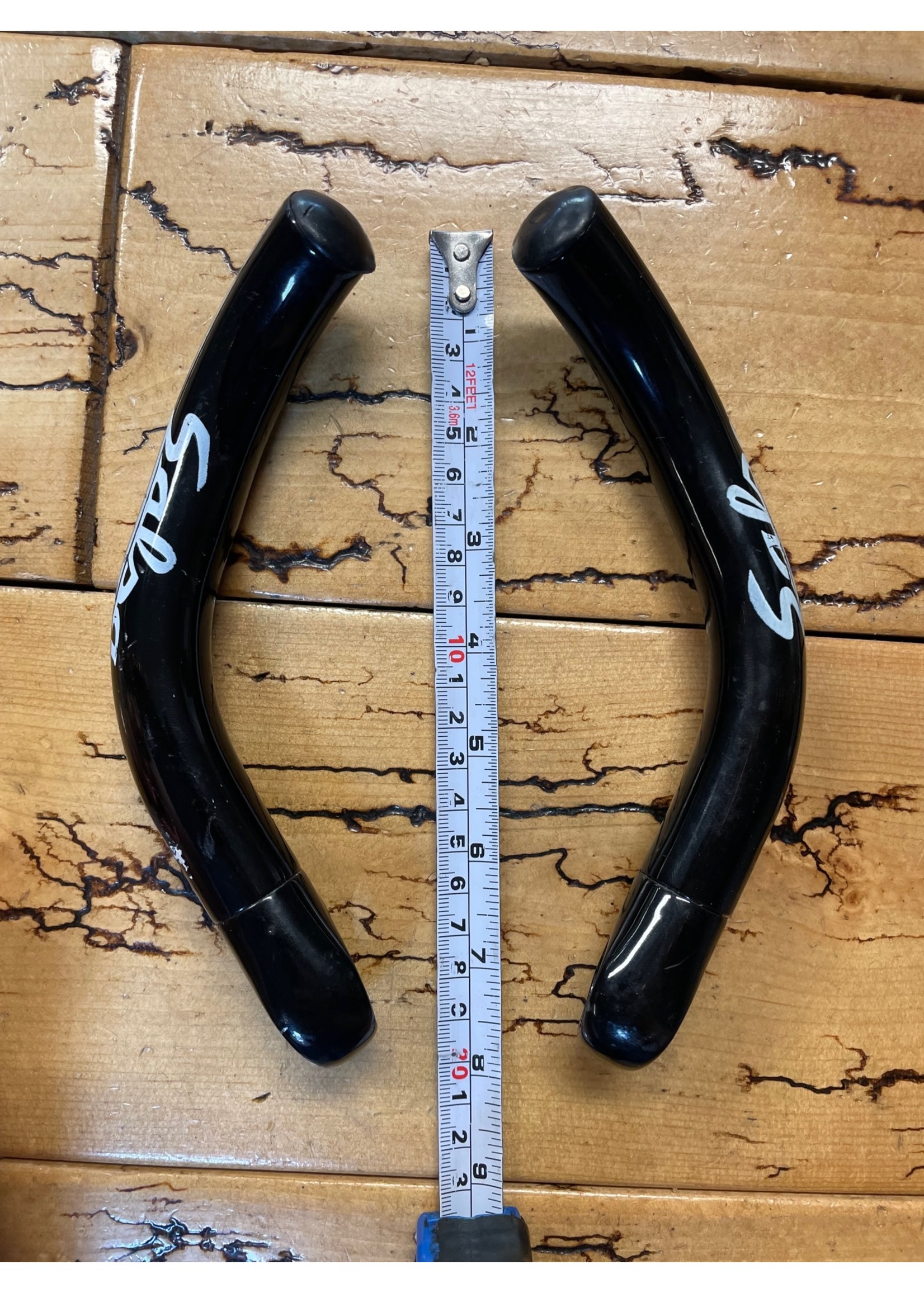 Salsa Salsa Long Black Alloy Bar Ends