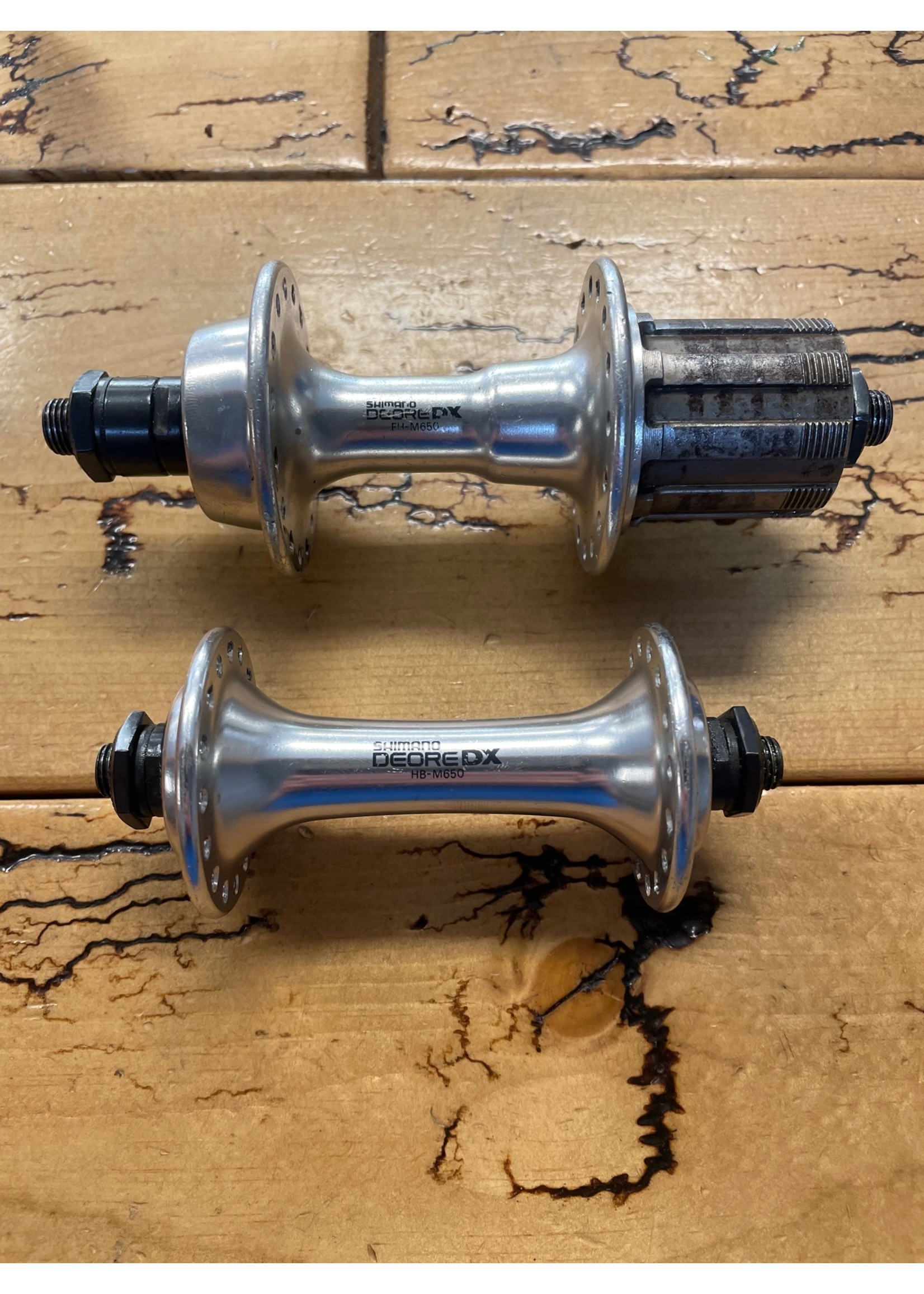 SHIMANO Shimano Deore DX M650 32 Hole Hub Set