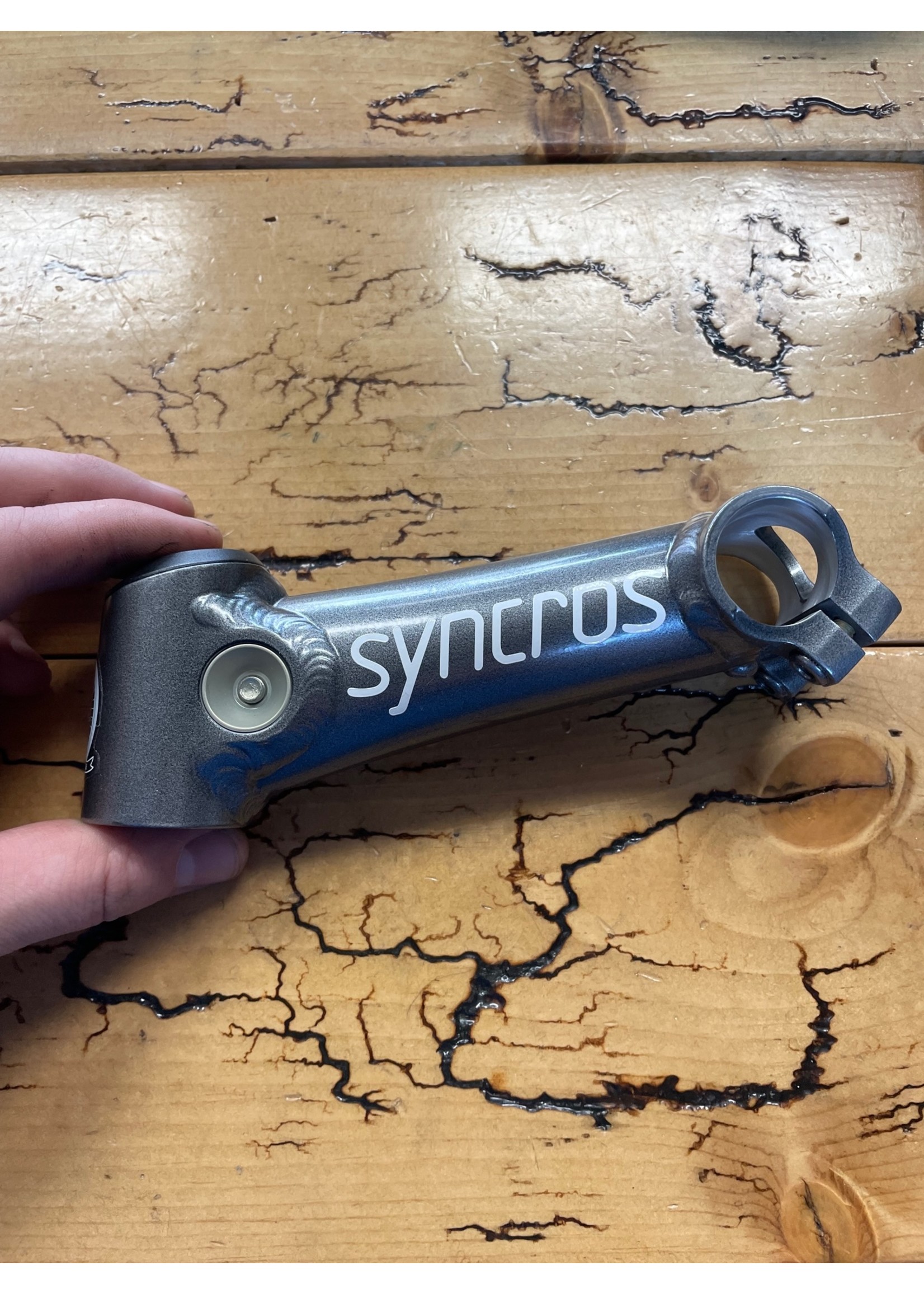 Syncros Syncros AHead 130mm 15 Degree 1 1/8 Gunmetal Mountain Stem NOS