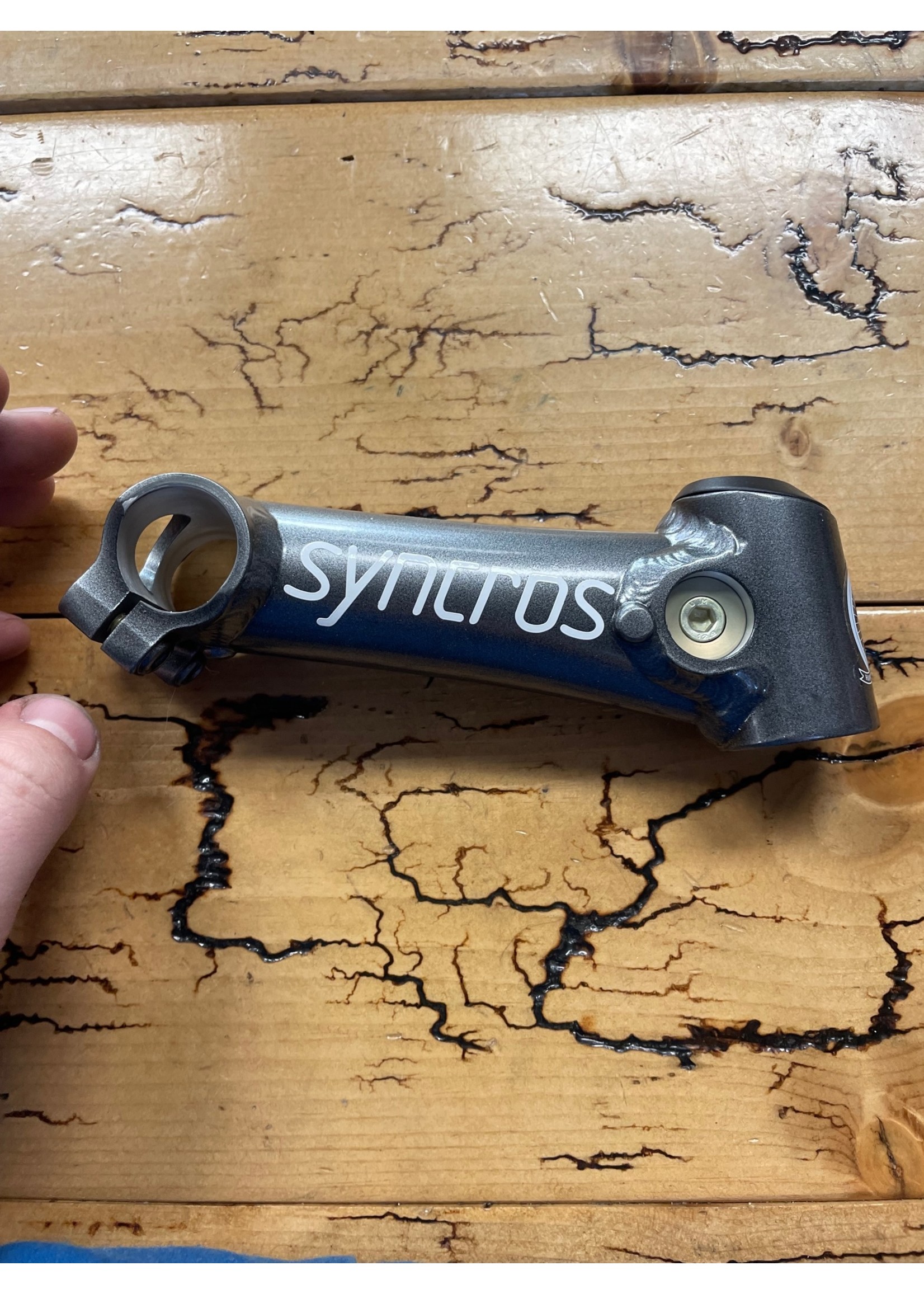 Syncros Syncros AHead 130mm 15 Degree 1 1/8 Gunmetal Mountain Stem NOS