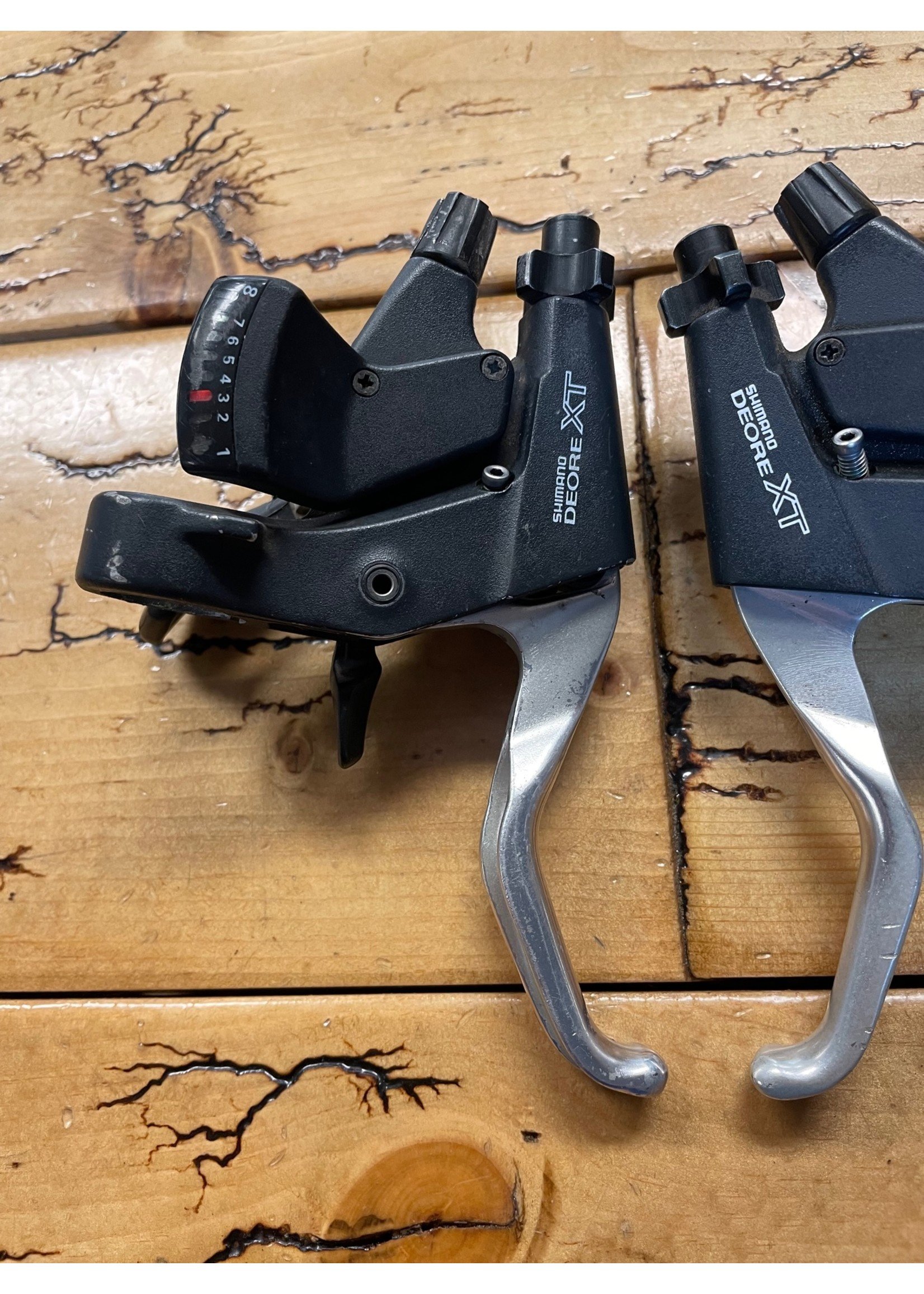 Shimano Deore XT ST-M739 3x8 Speed Shifters and Brake Levers - Gringineer Cycles