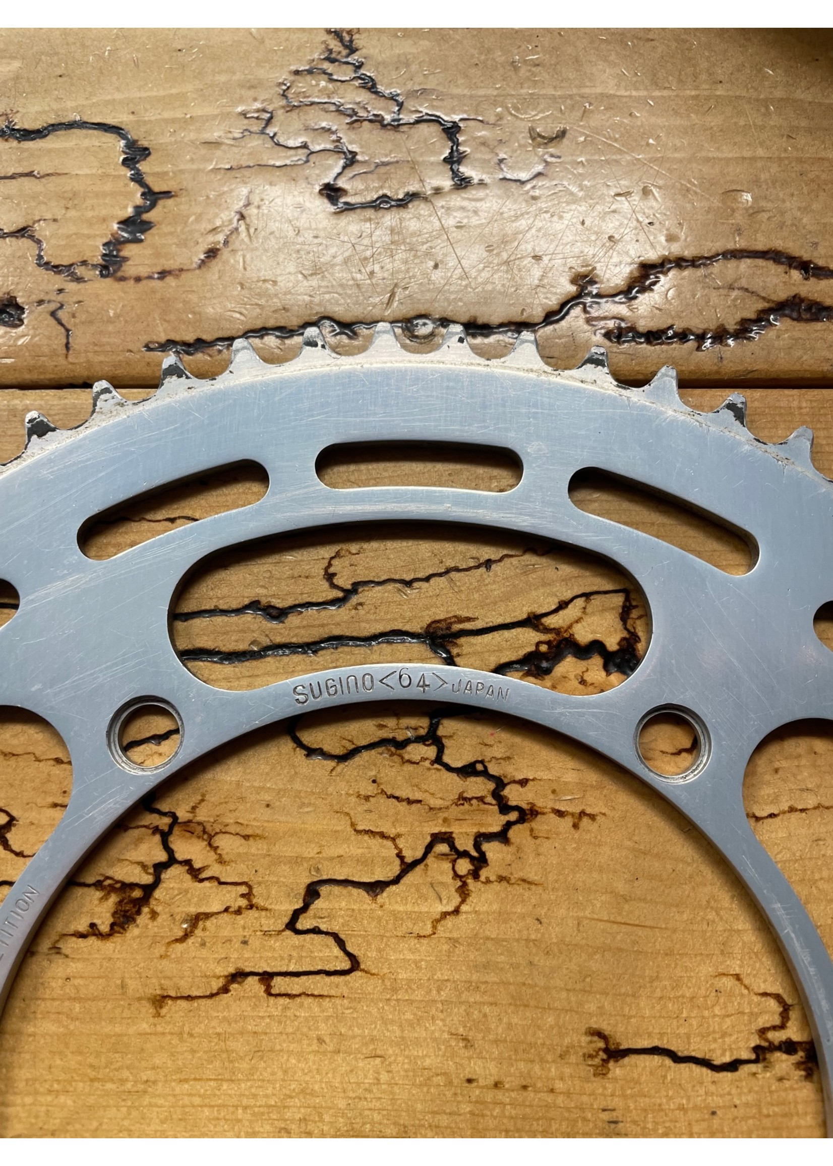Sugino Sugino Mighty Competition 64 Tooth 144BCD Chainring