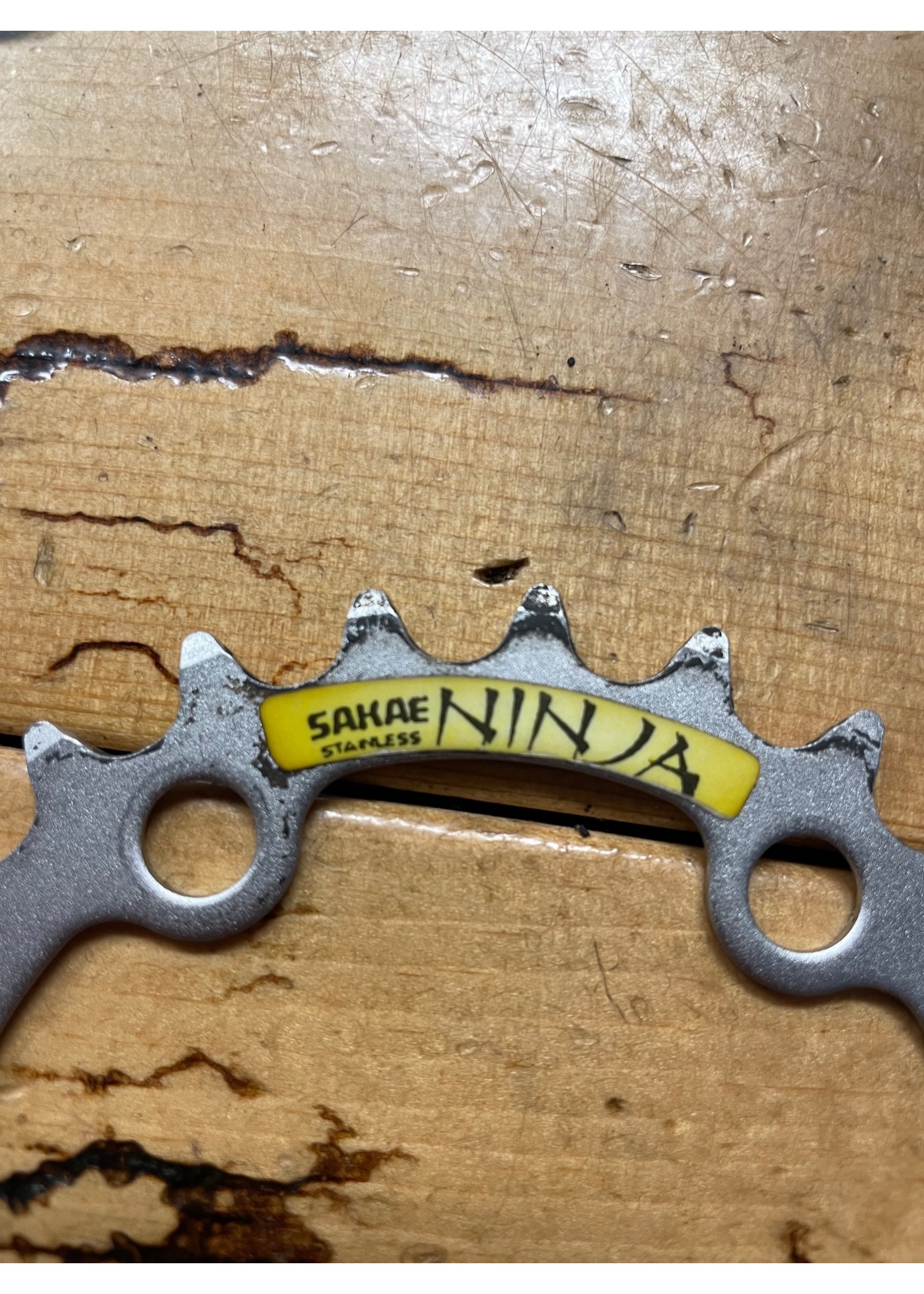 Sakae Sakae Ninja 24 Tooth Stainless Steel 5 Bolt 74BCD Chainring 24t