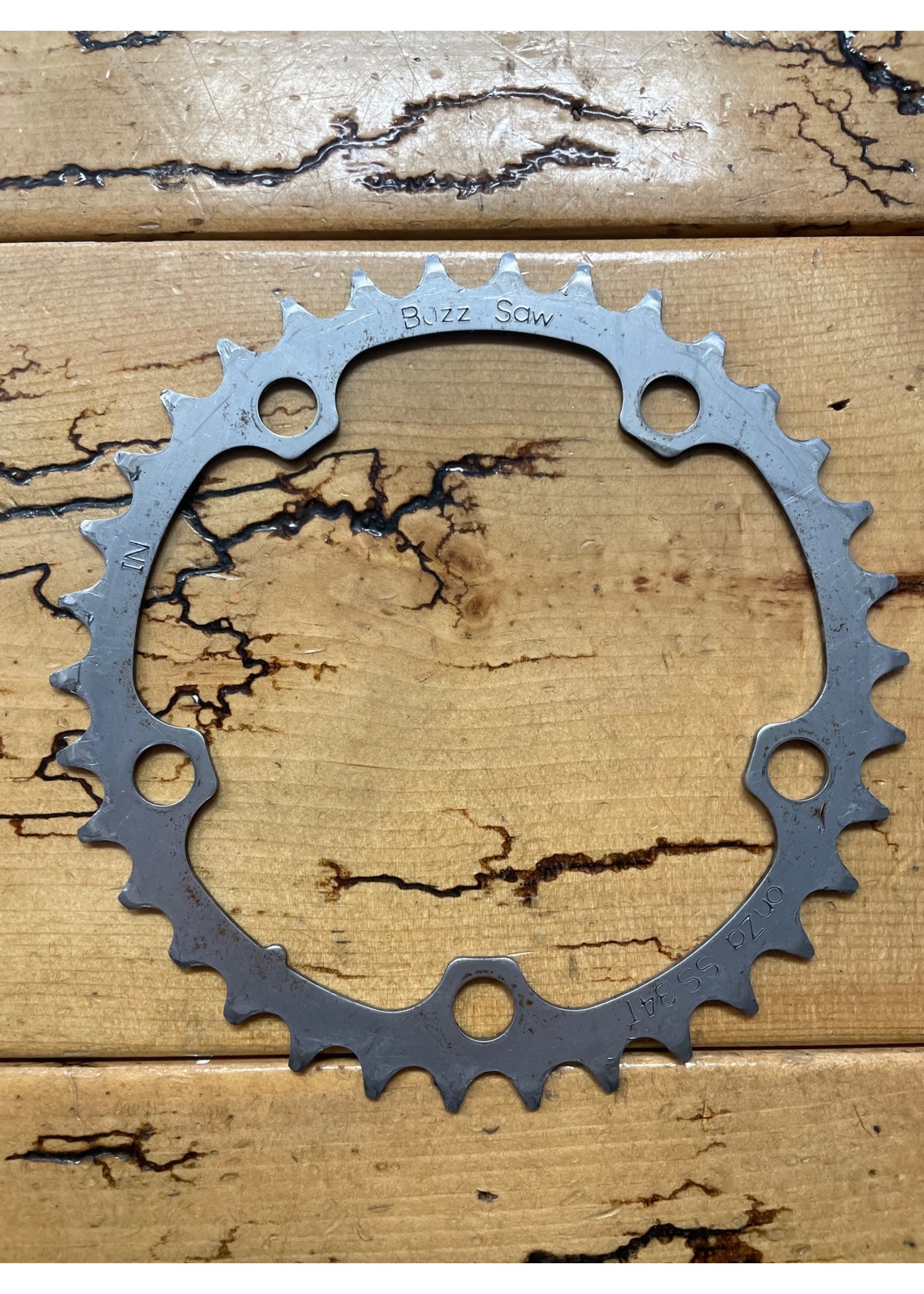 Onza Onza Buzz Saw 34 Tooth Stainless Steel Chainring