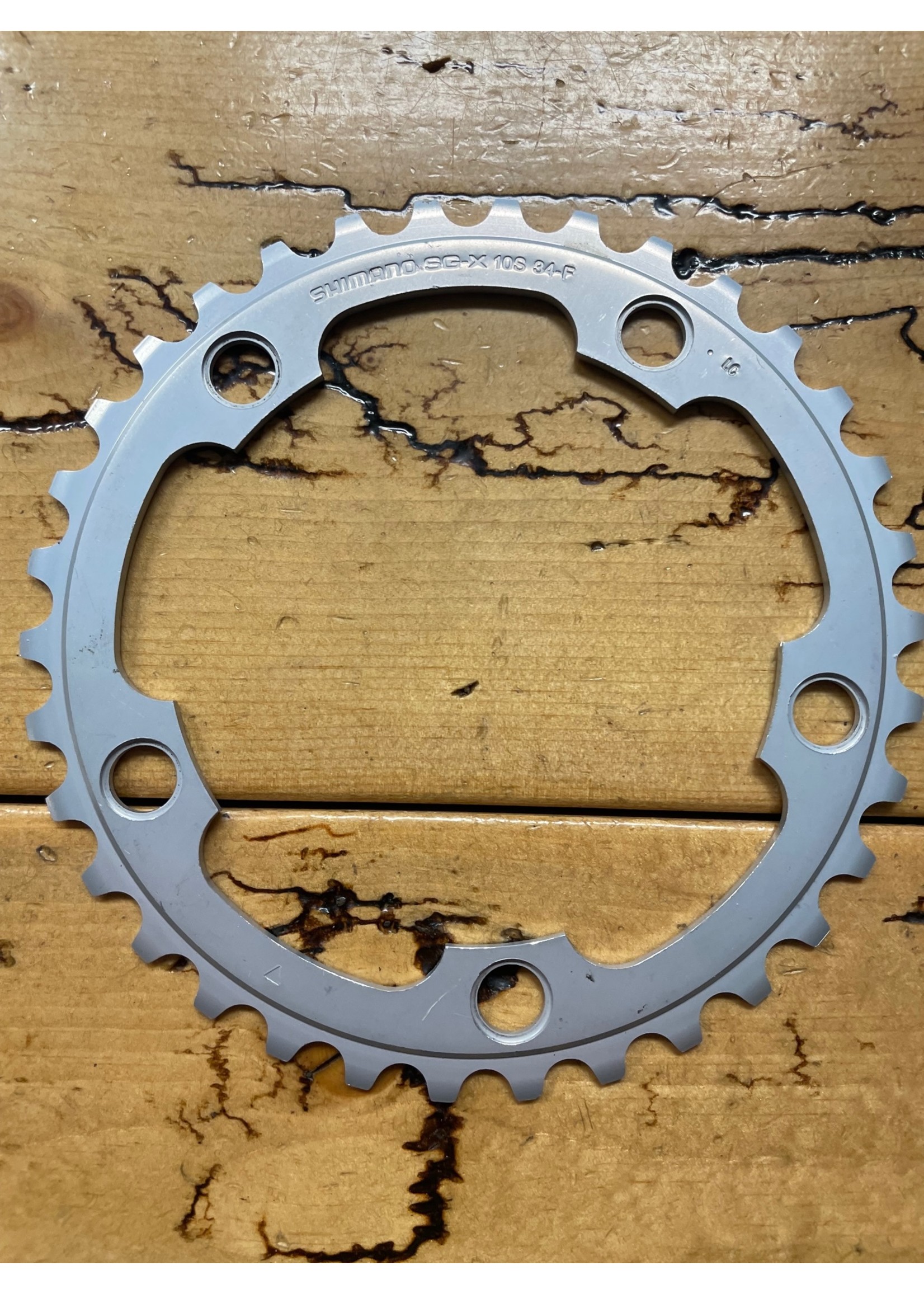 SHIMANO Shimano SG-X 34 Tooth 5 Bolt 110 BCD 10 Speed Chainring