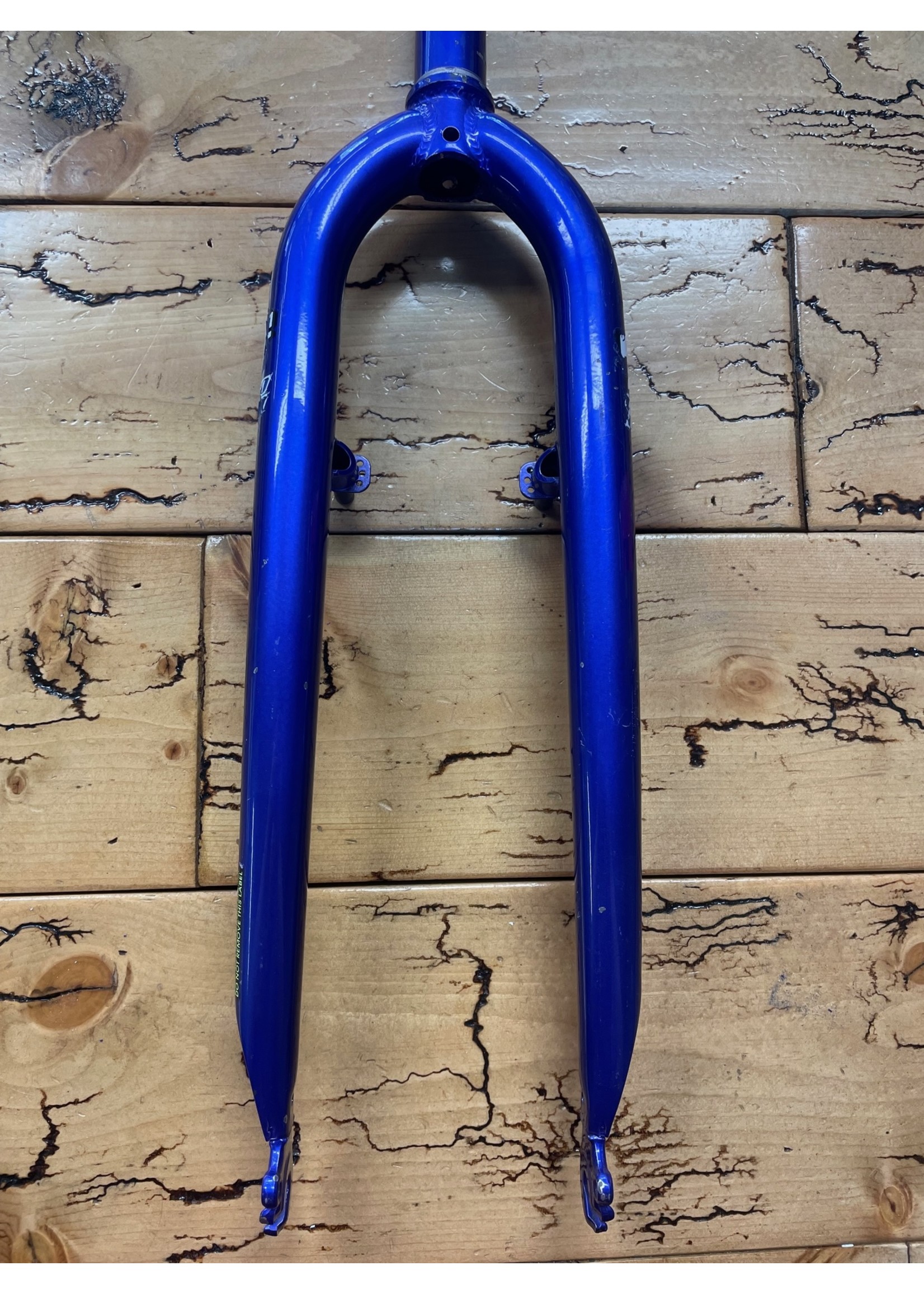 GT GT Blue 1 1/8 Cr-mo Steel 26 Inch Fork