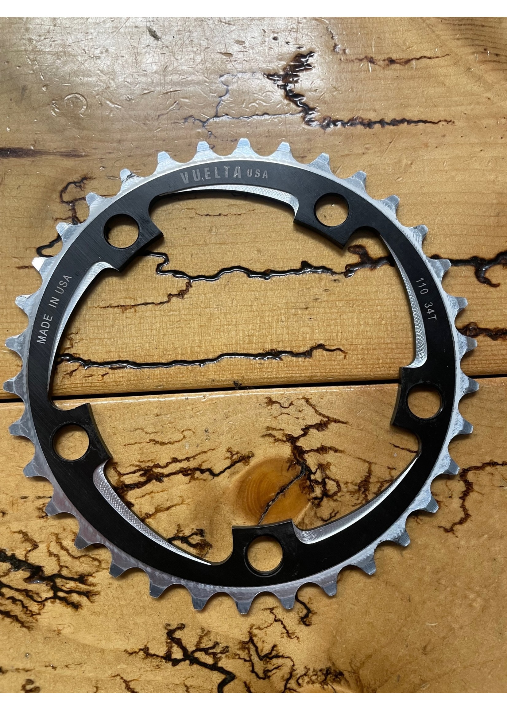 Vuelta Vuelta 34 Tooth 5 Bolt 110 BCD Chainring