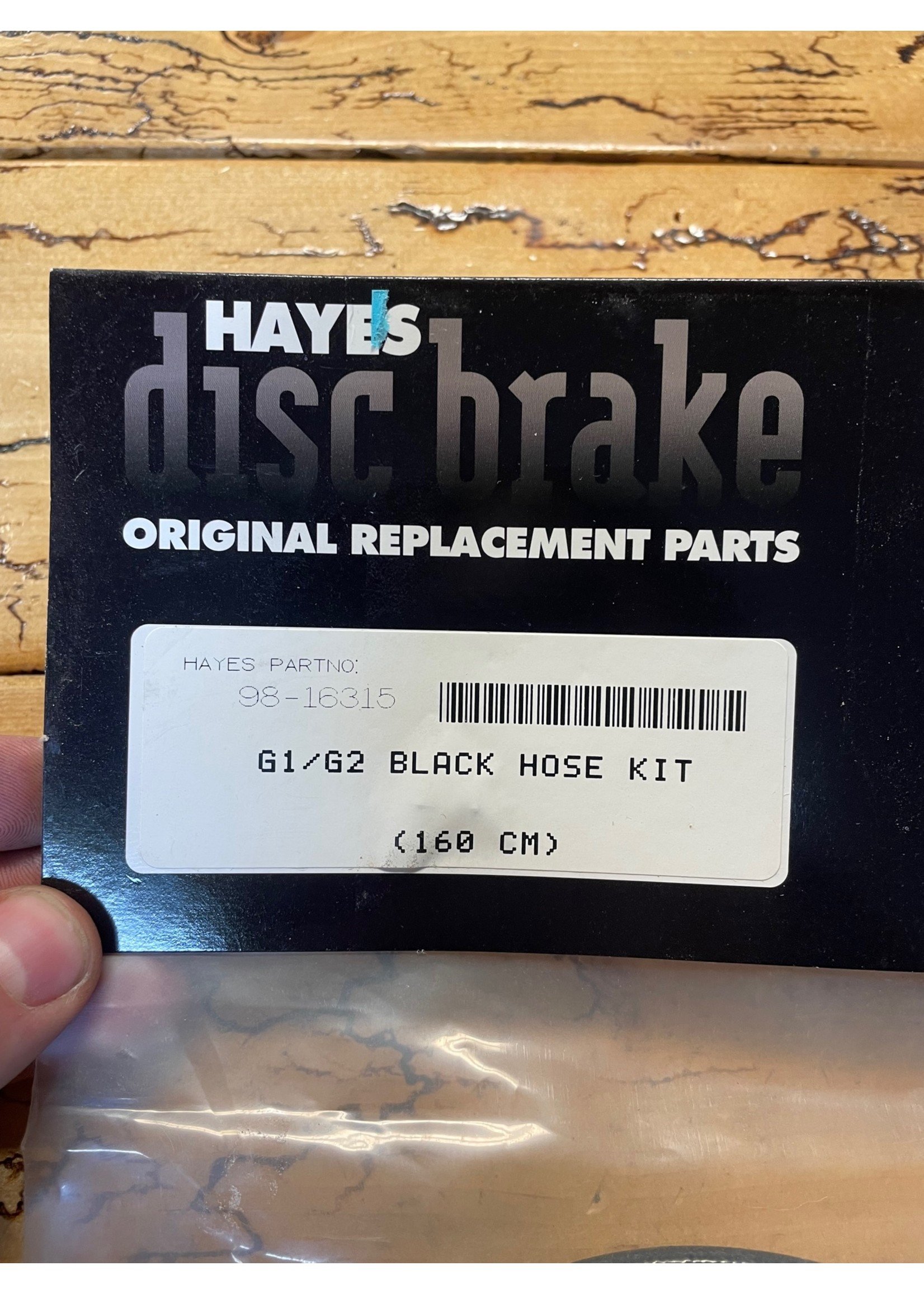 Hayes Hayes HFX-9 G1/G2 Black Hose Kit 160cm