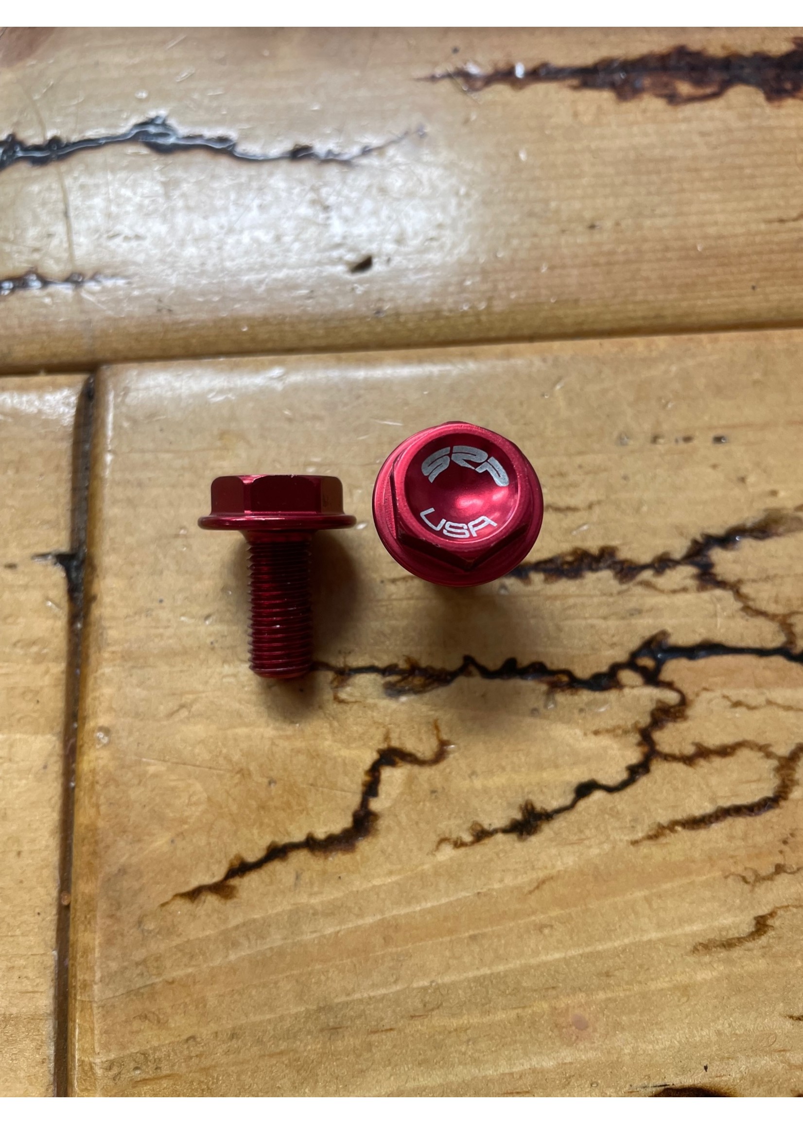 SRP SRP Red Anodized Aluminum Crank Bolts
