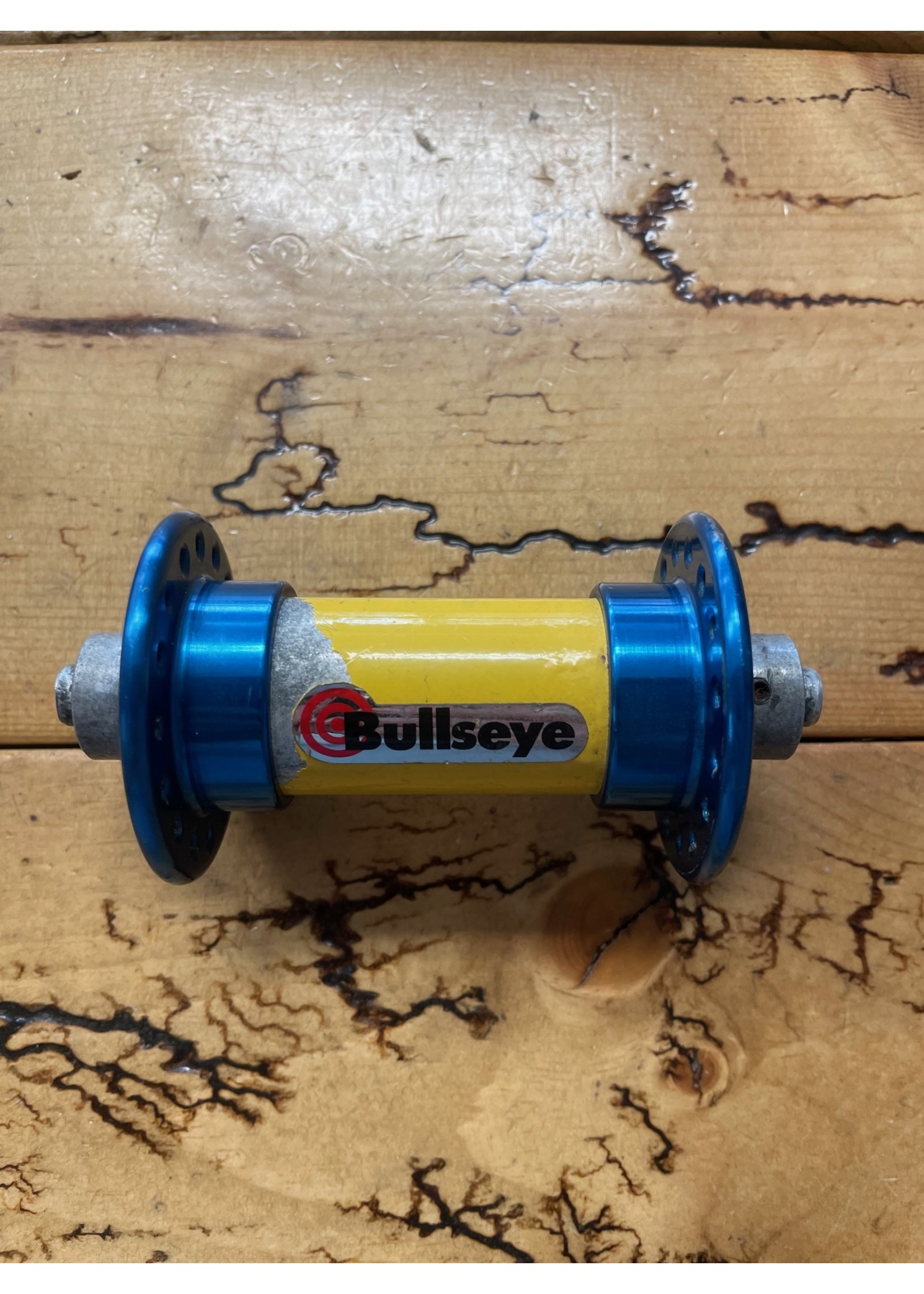 Bullseye Bullseye Blue and Yellow 32 Hole Front Hub