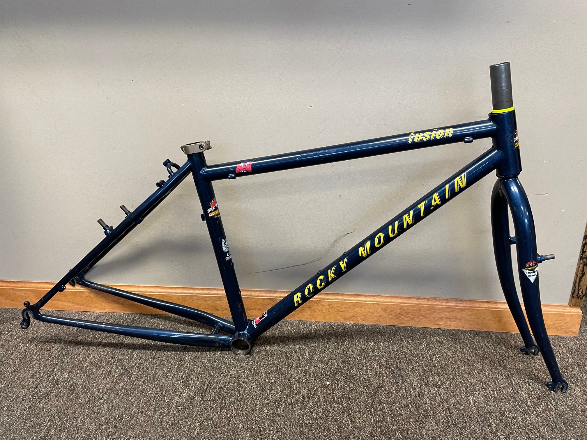 1996 16 Rocky Mountain Fusion Frameset Gringineer Cycles