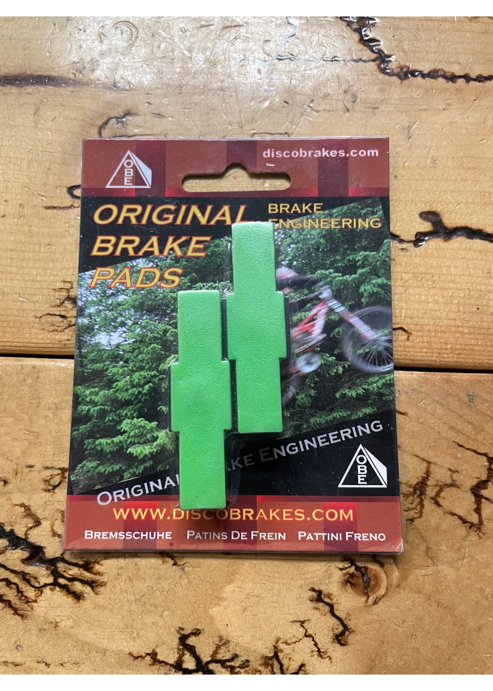 OBE Magura Hydraulic Rim Brake OBE Green Trials Brake Pads