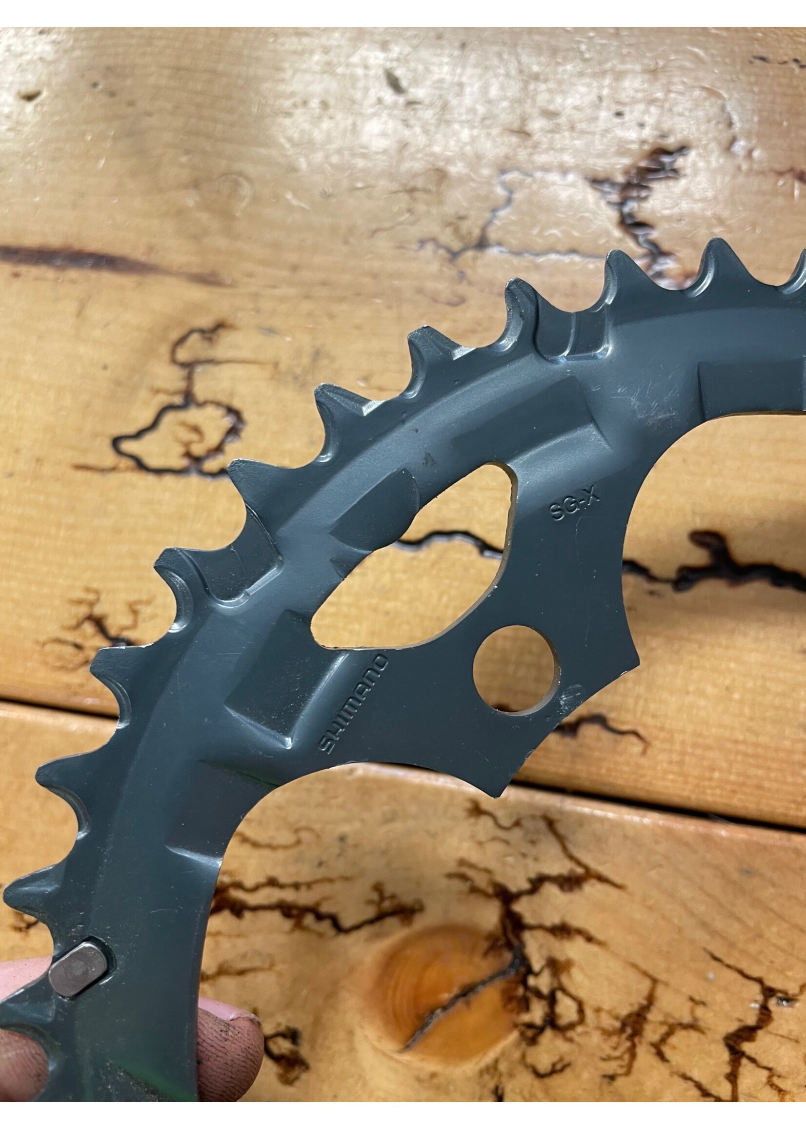 SHIMANO Shimano 44 Tooth Mega 9 Speed 4 Bolt 104 BCD Chainring