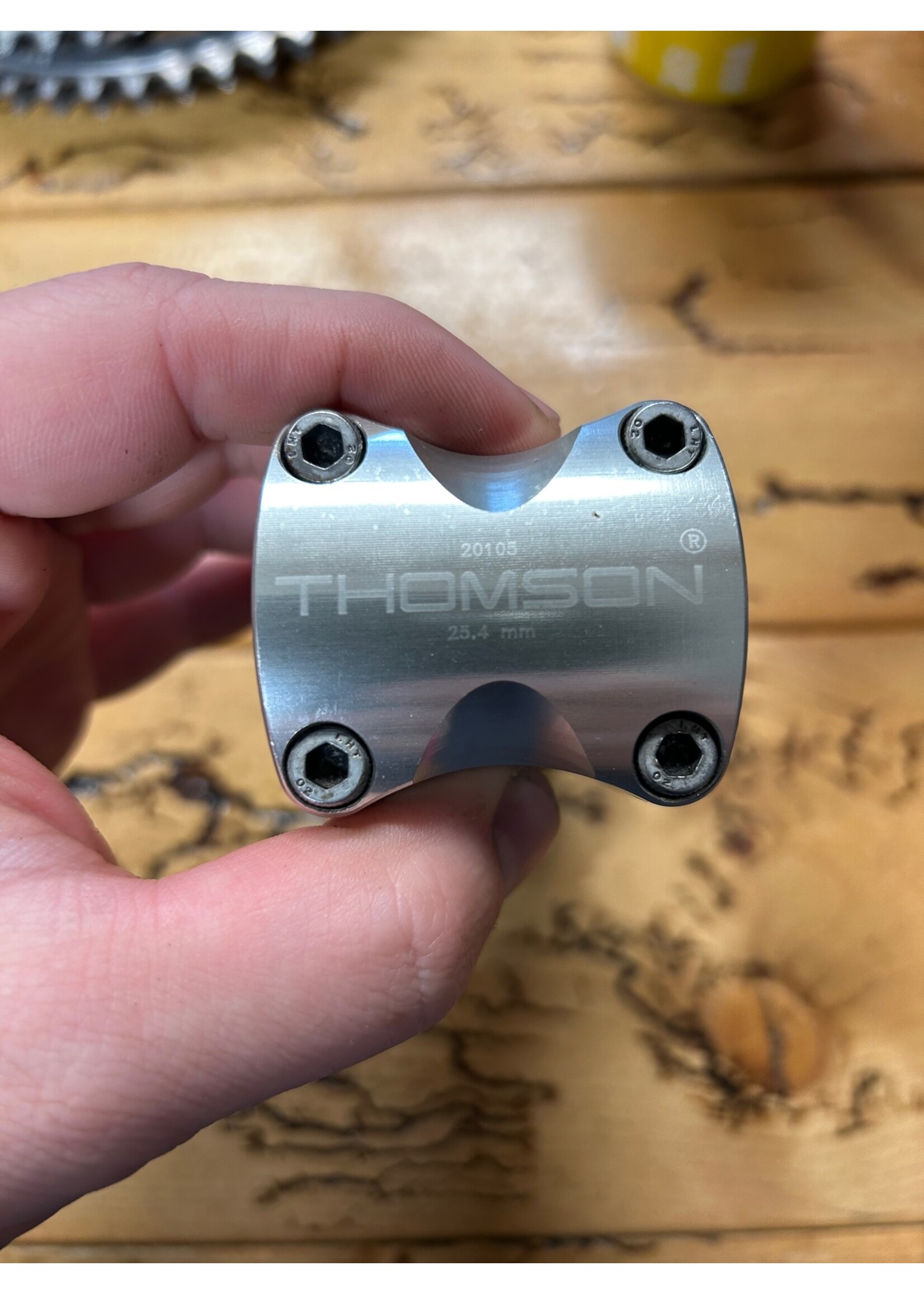 Thomson Elite 120mm 5 Degree 25.4mm Silver Stem - Gringineer Cycles