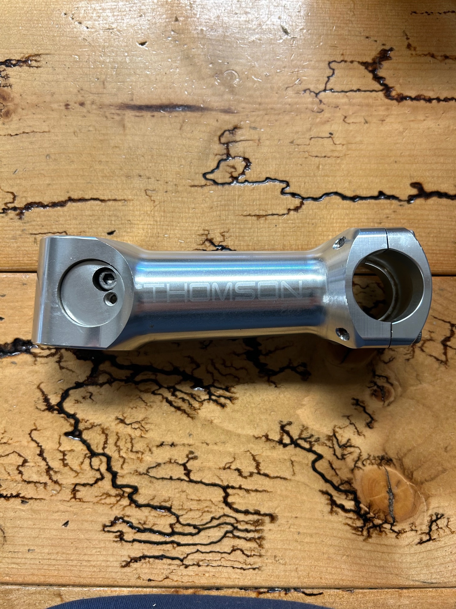 Thomson Elite 120mm 5 Degree 25.4mm Silver Stem - Gringineer Cycles