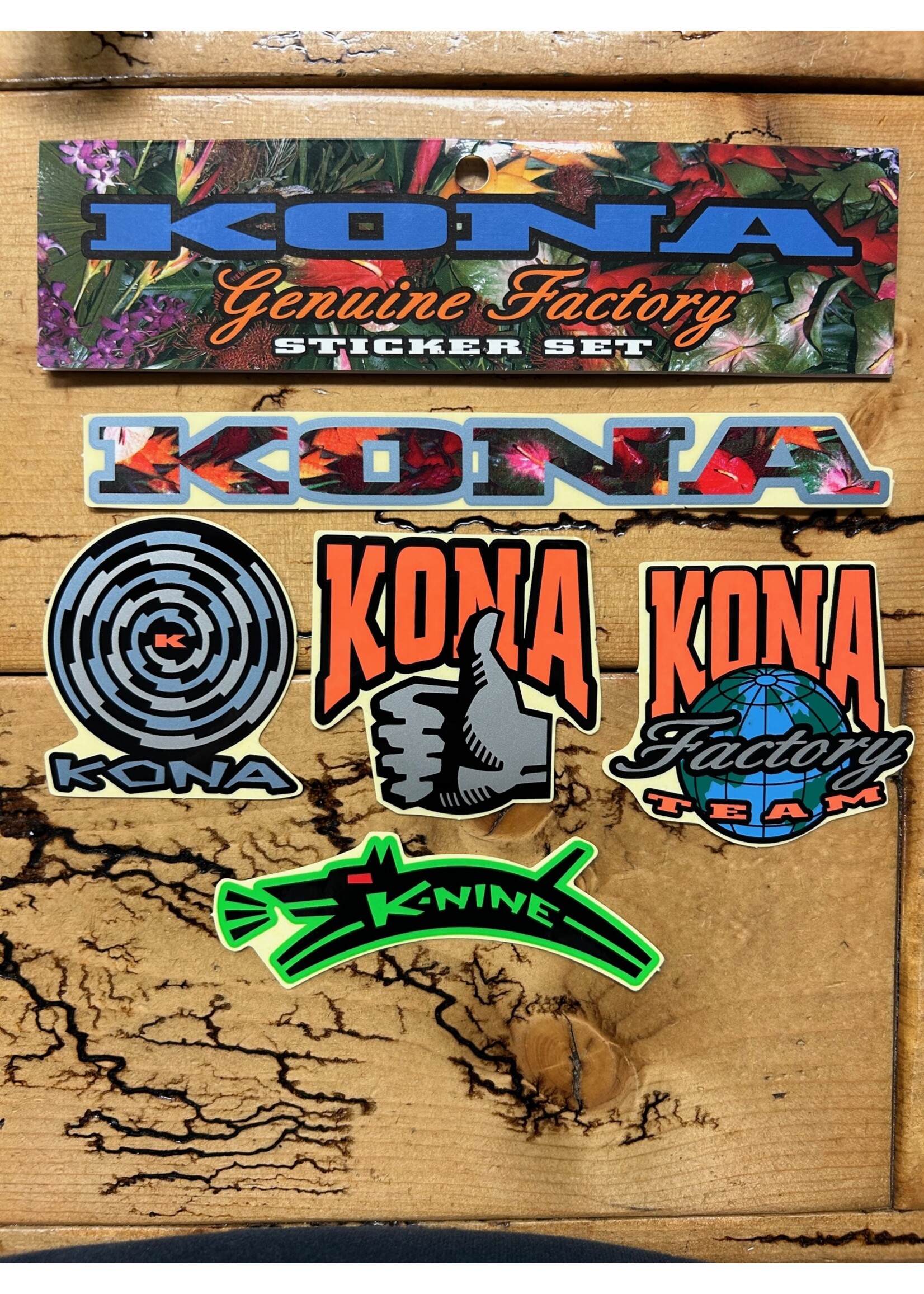 Kona Kona Genuine Factory Sticker Set